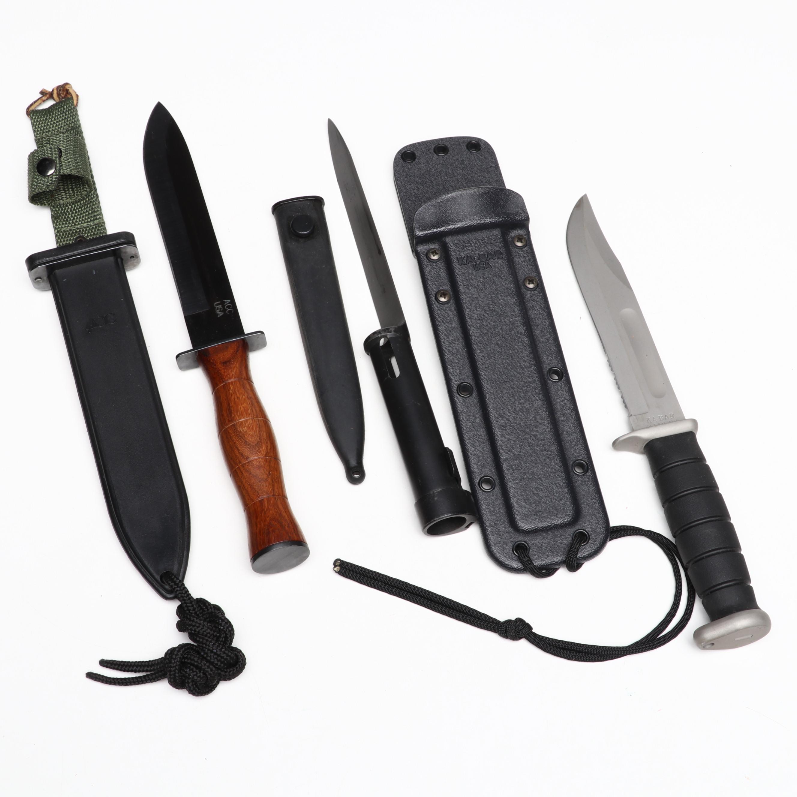 Victor Tool Co. "Woodman's Pal" with Boker, Orvis, Gerber and More Knives