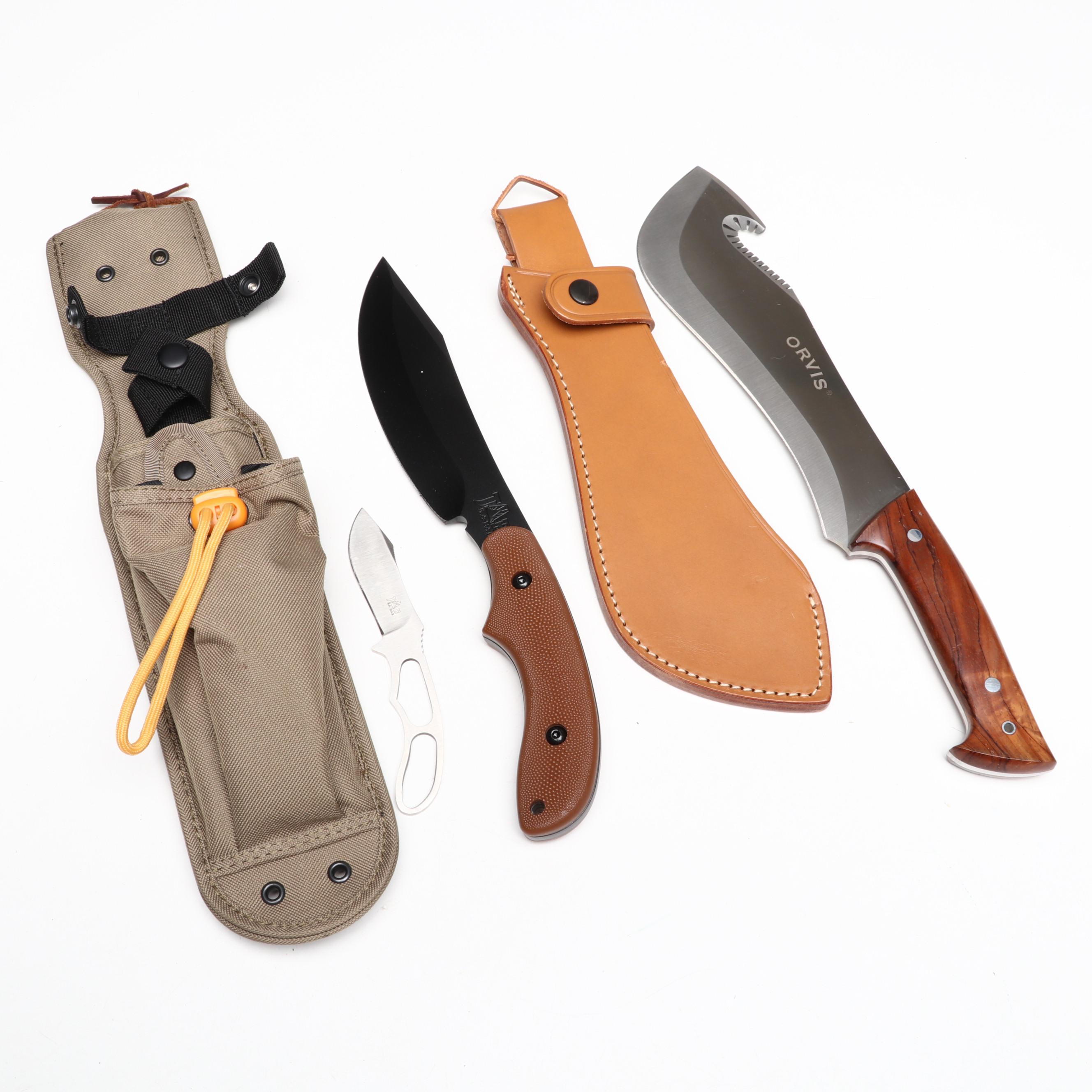 Victor Tool Co. "Woodman's Pal" with Boker, Orvis, Gerber and More Knives
