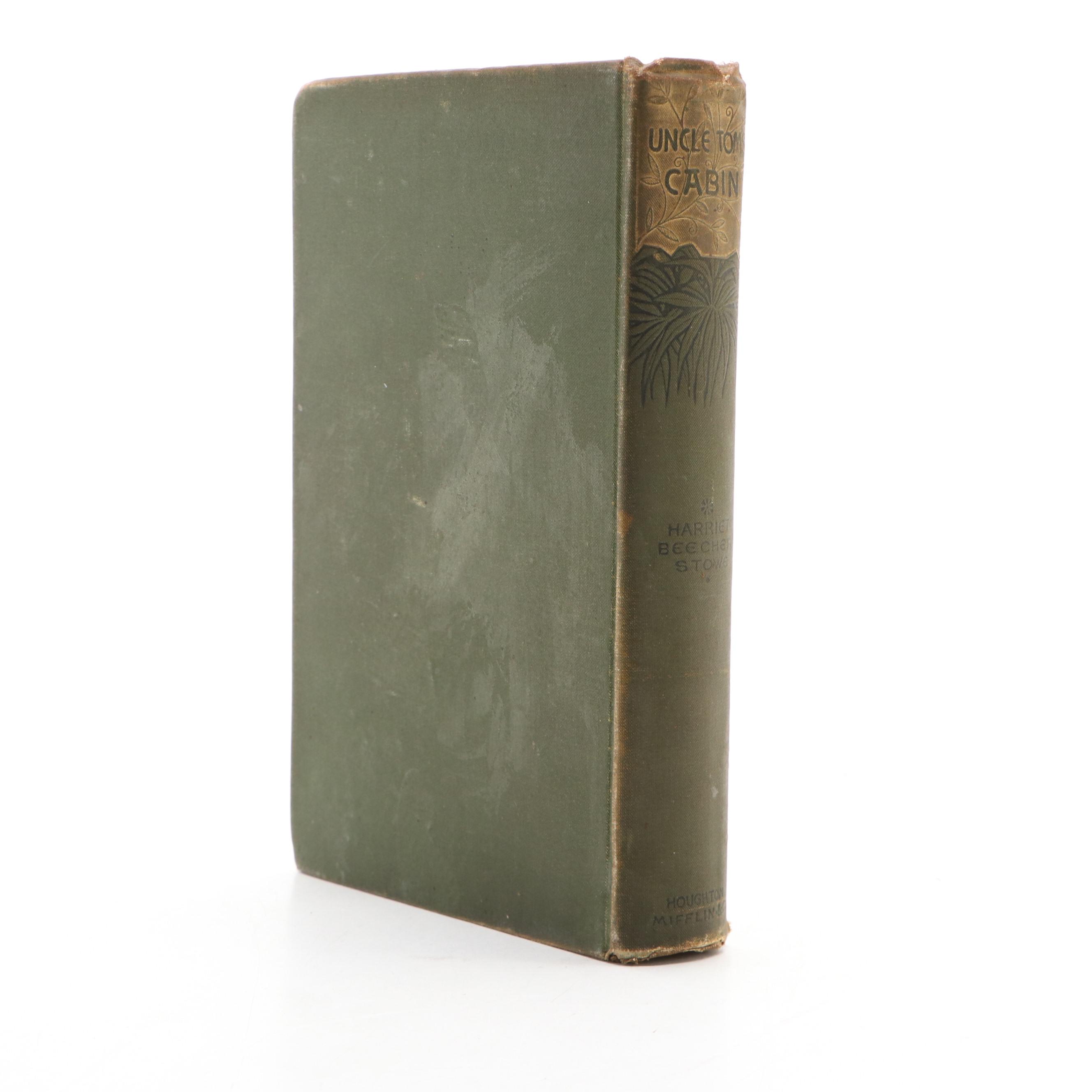New Edition "Uncle Tom's Cabin" by Harriet Beecher Stowe, 1889