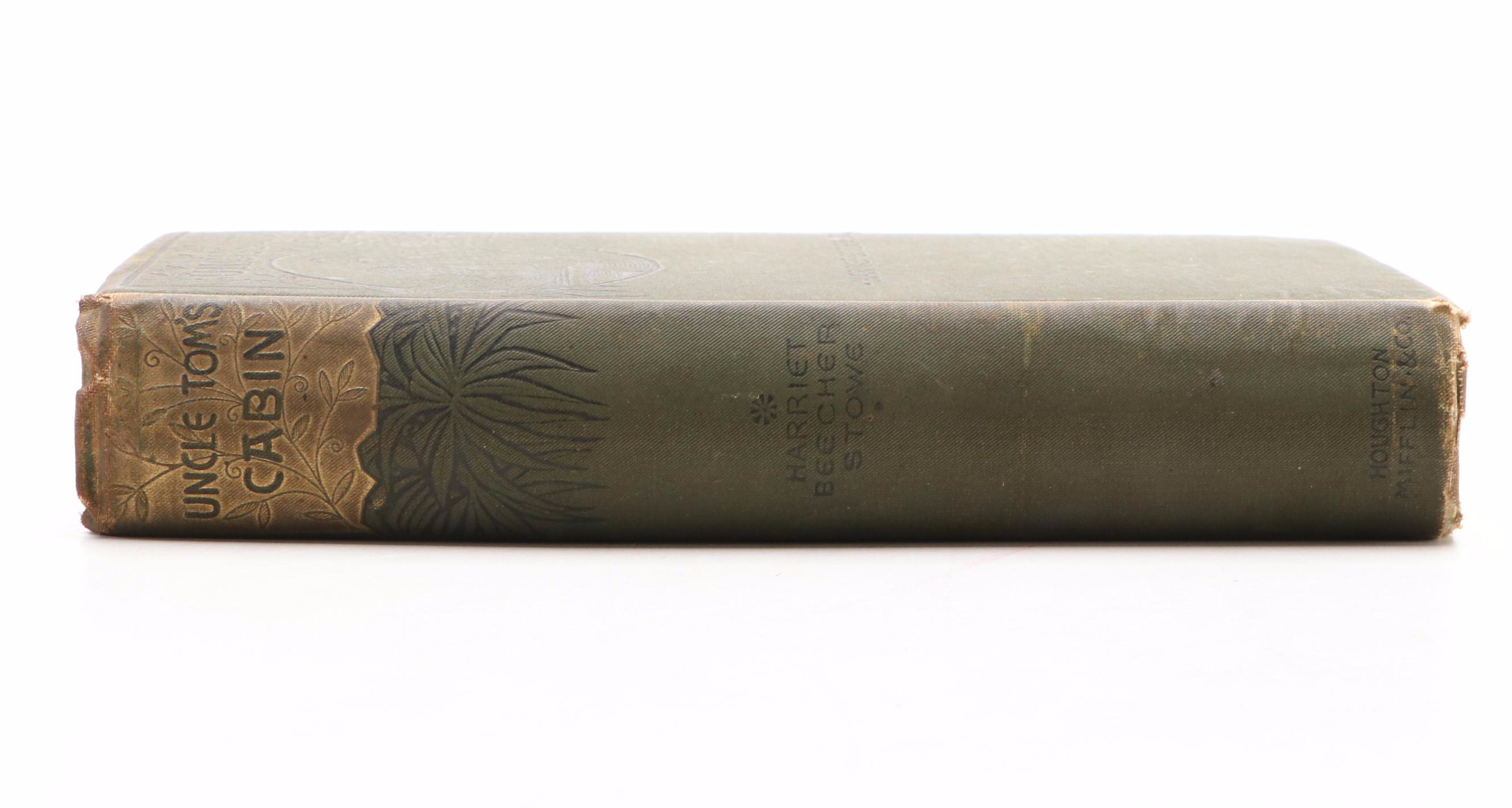 New Edition "Uncle Tom's Cabin" by Harriet Beecher Stowe, 1889