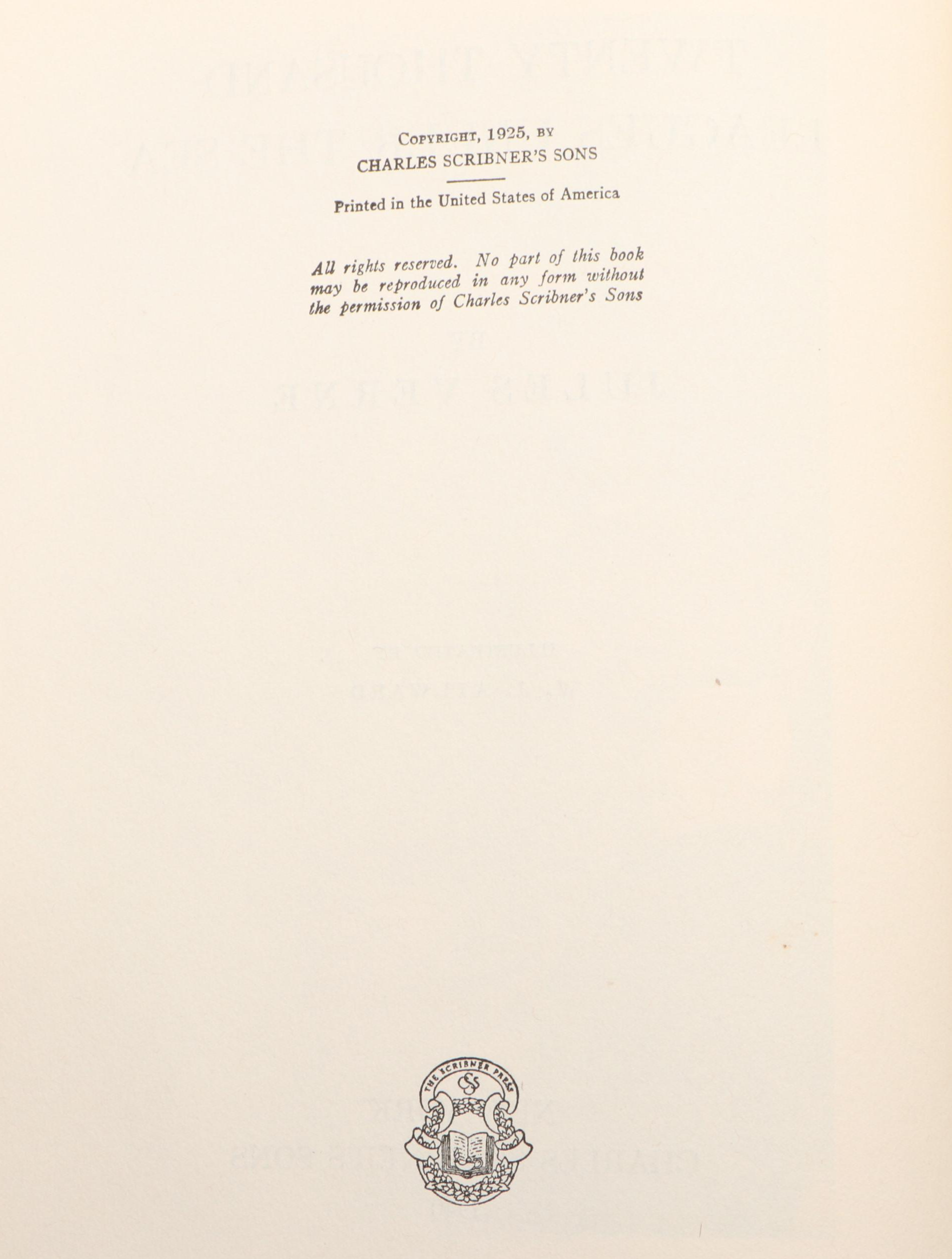 W. J. Aylward Illustrated "Twenty Thousand Leagues Under the Sea" by Jules Verne