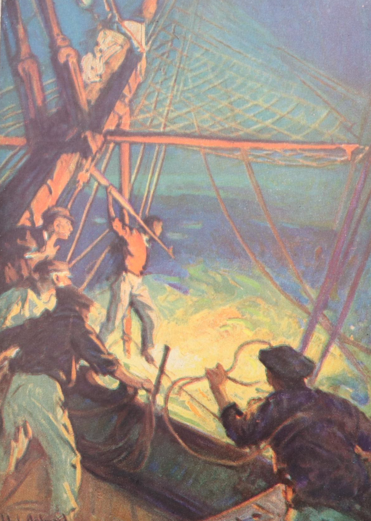 W. J. Aylward Illustrated "Twenty Thousand Leagues Under the Sea" by Jules Verne