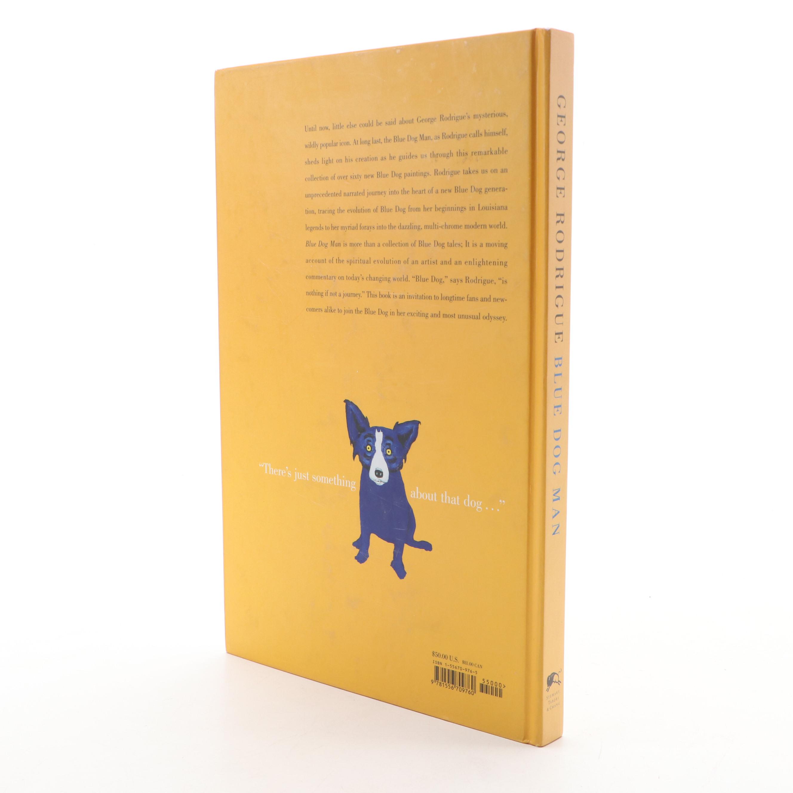 First Edition, First Printing "Blue Dog Man" by George Rodrigue, 1999