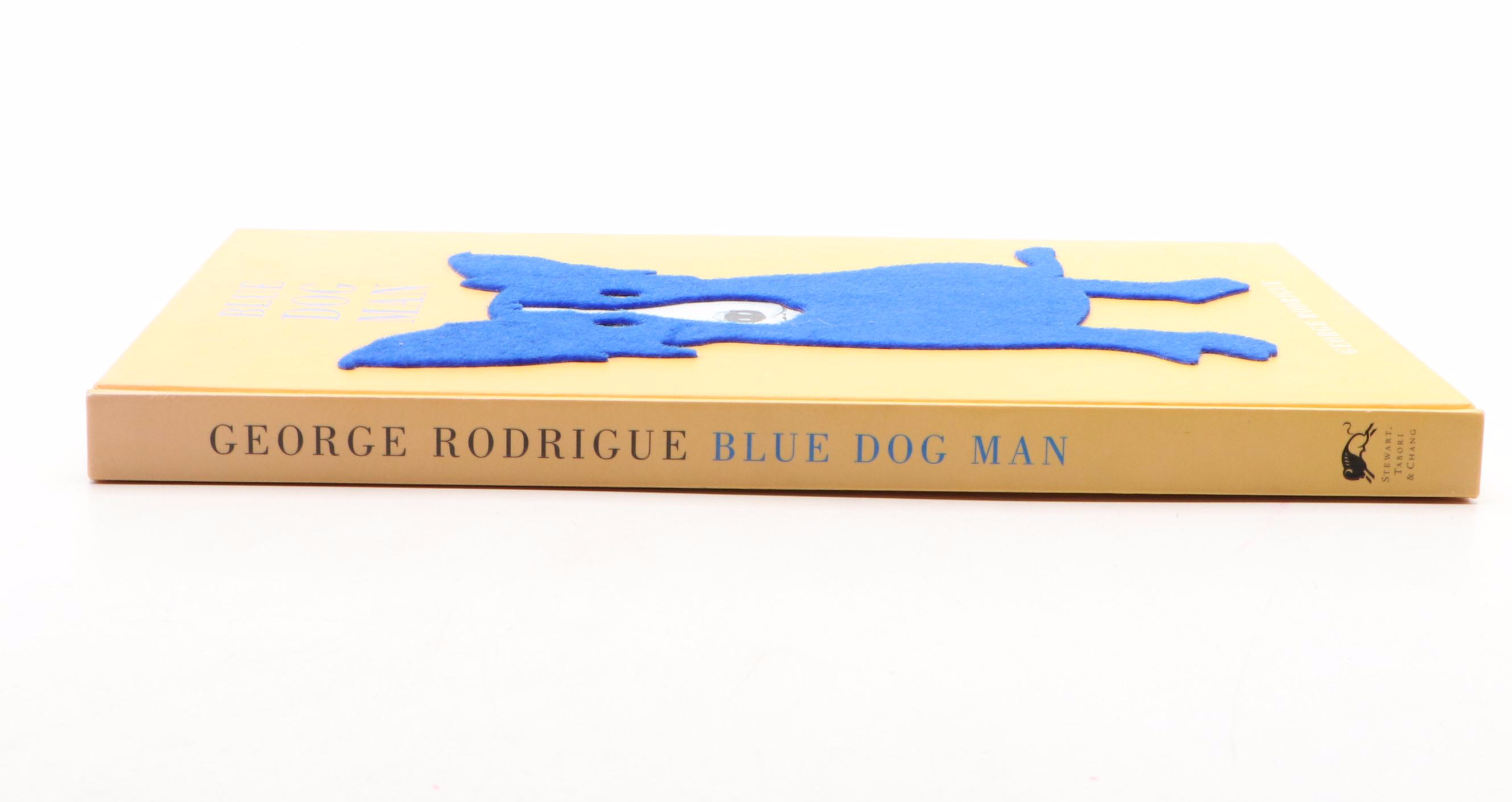 First Edition, First Printing "Blue Dog Man" by George Rodrigue, 1999
