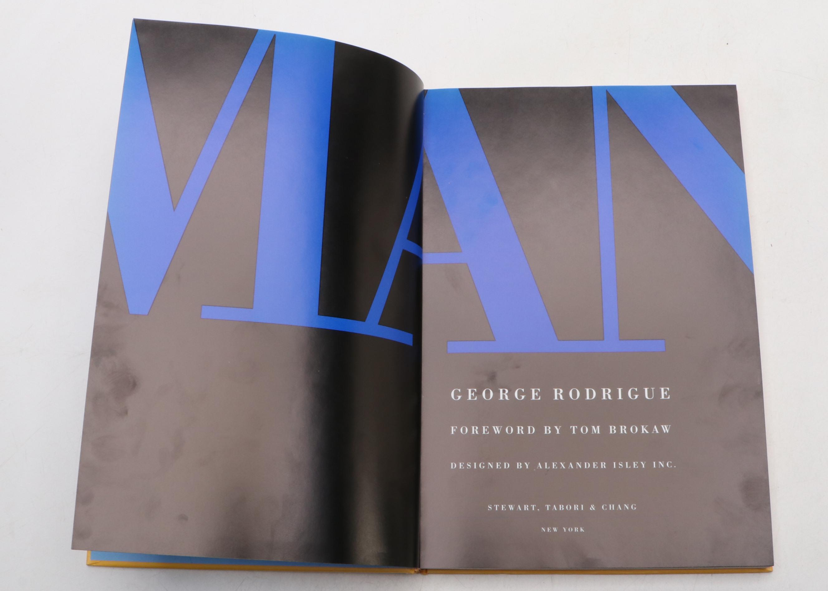 First Edition, First Printing "Blue Dog Man" by George Rodrigue, 1999