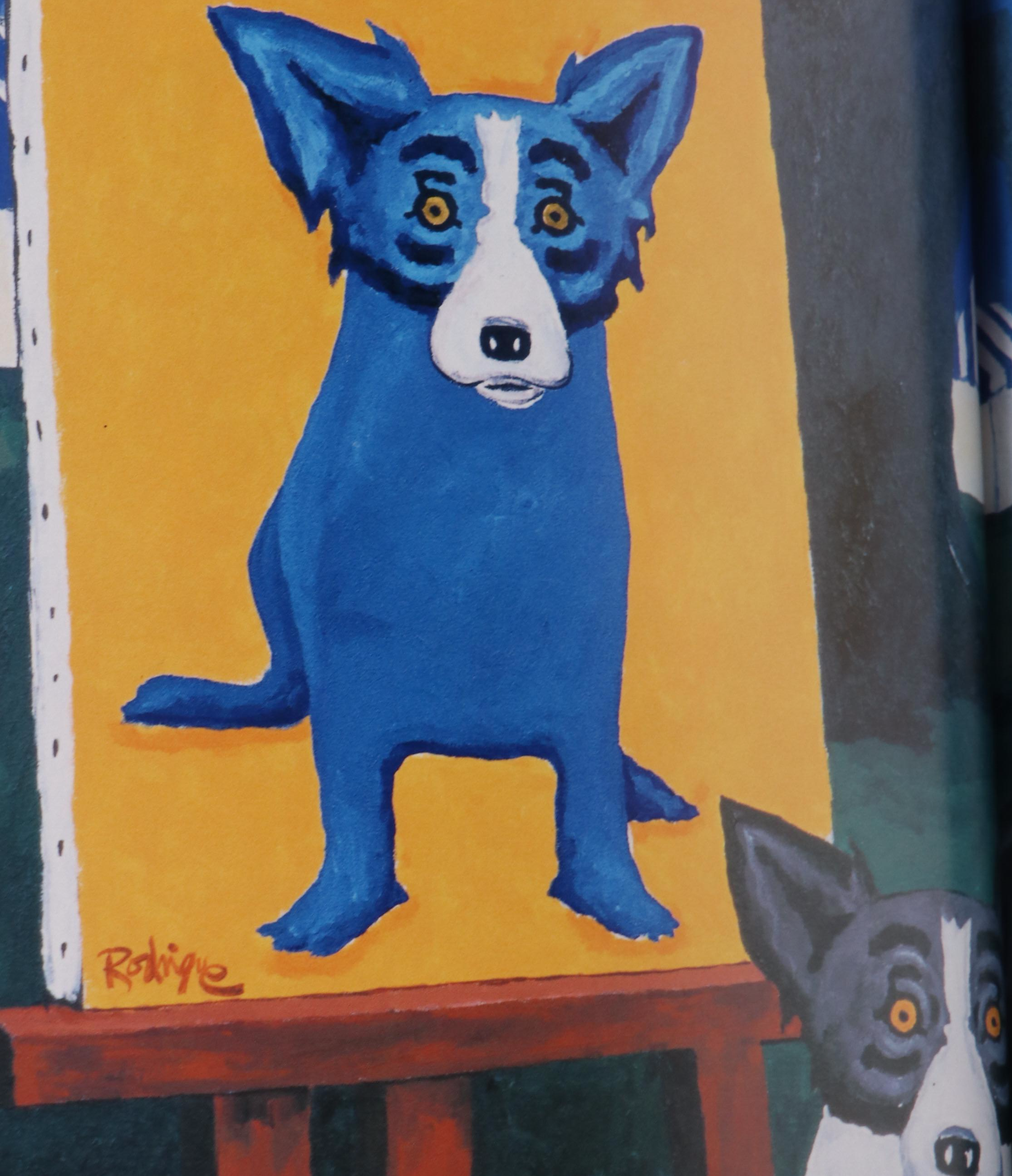 First Edition, First Printing "Blue Dog Man" by George Rodrigue, 1999
