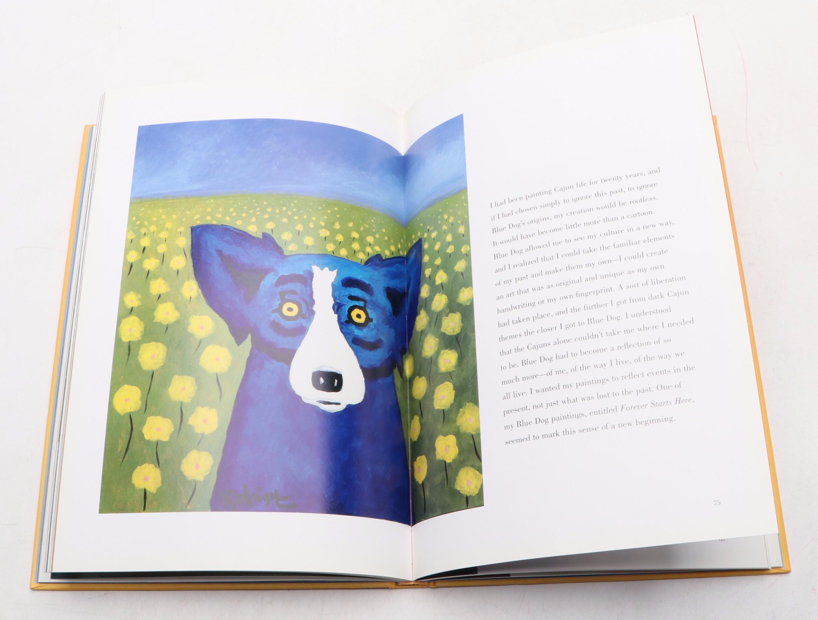 First Edition, First Printing "Blue Dog Man" by George Rodrigue, 1999