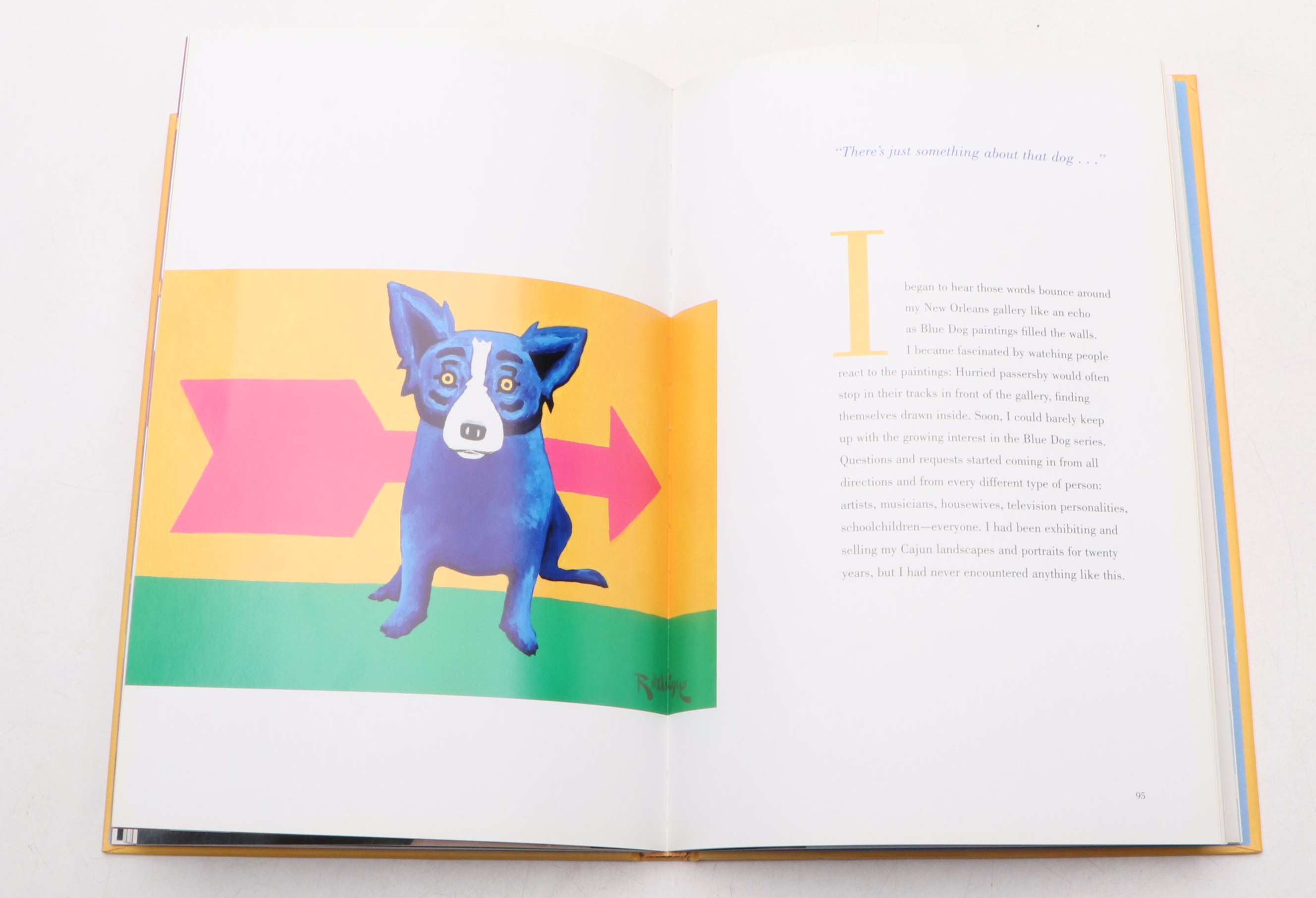 First Edition, First Printing "Blue Dog Man" by George Rodrigue, 1999