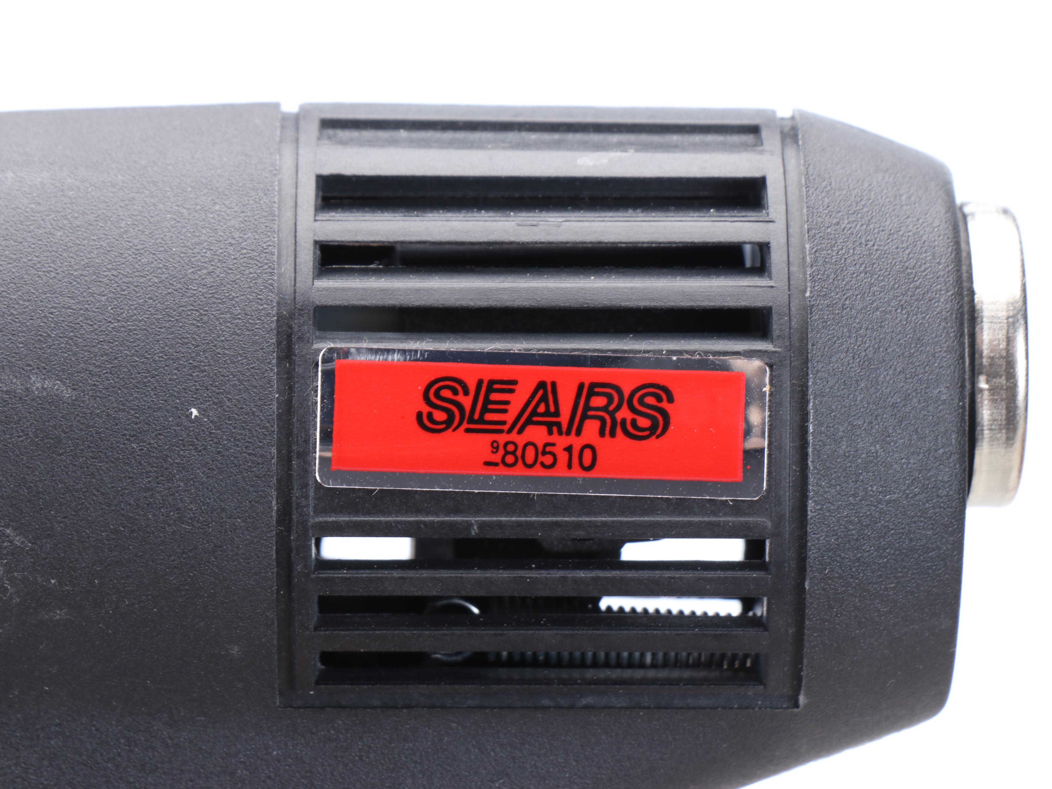 Black & Decker Drill, Sears Glue Gun with Ladder, Cordless Power Wrench and More