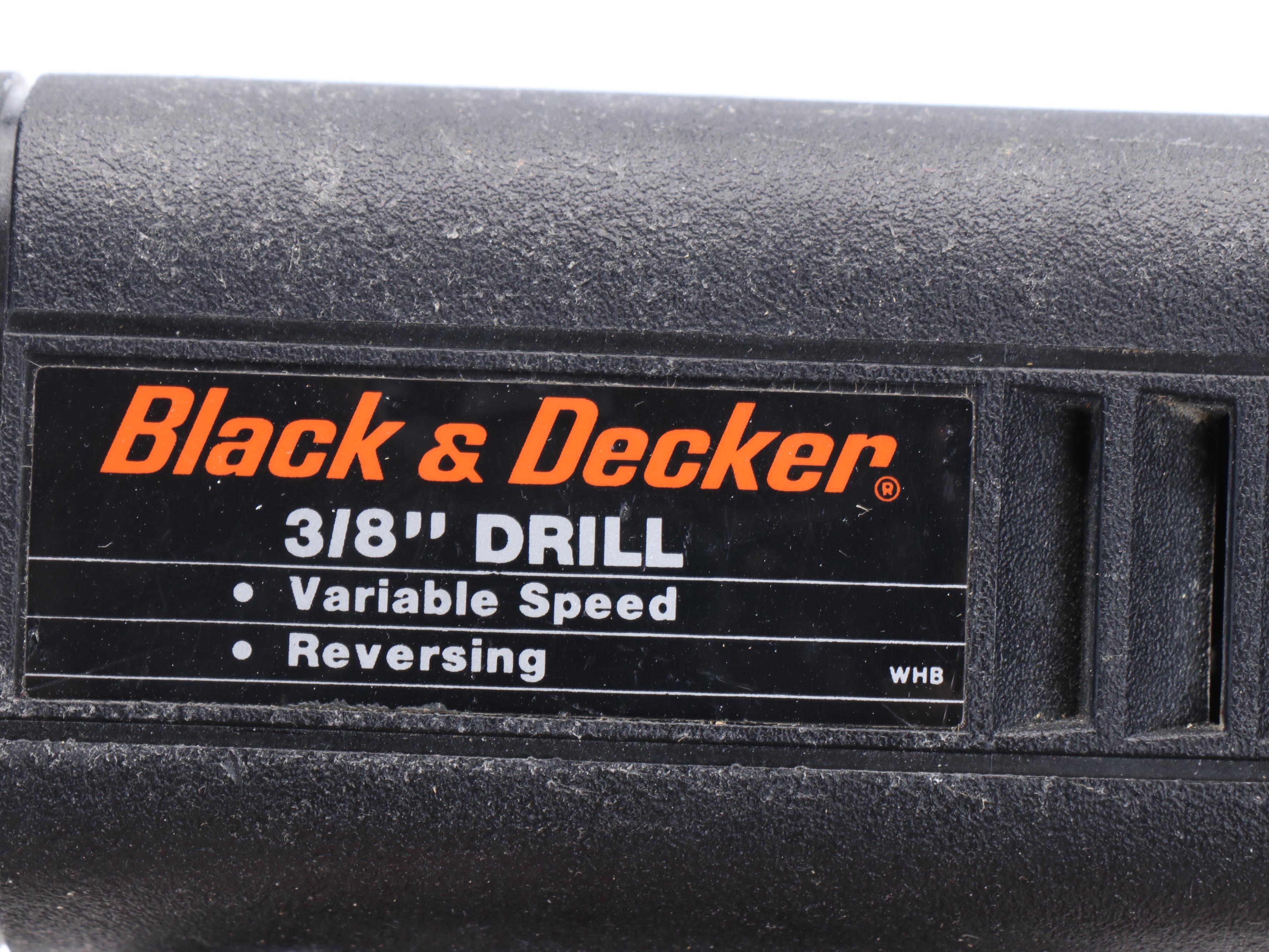 Black & Decker Drill, Sears Glue Gun with Ladder, Cordless Power Wrench and More