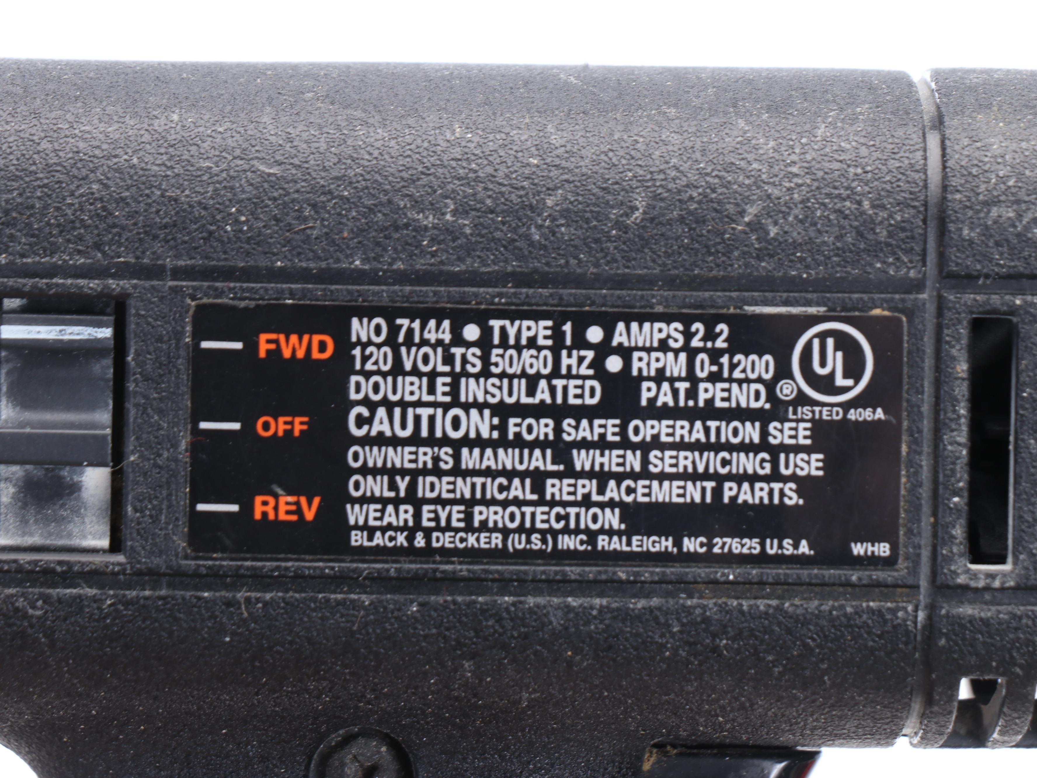 Black & Decker Drill, Sears Glue Gun with Ladder, Cordless Power Wrench and More