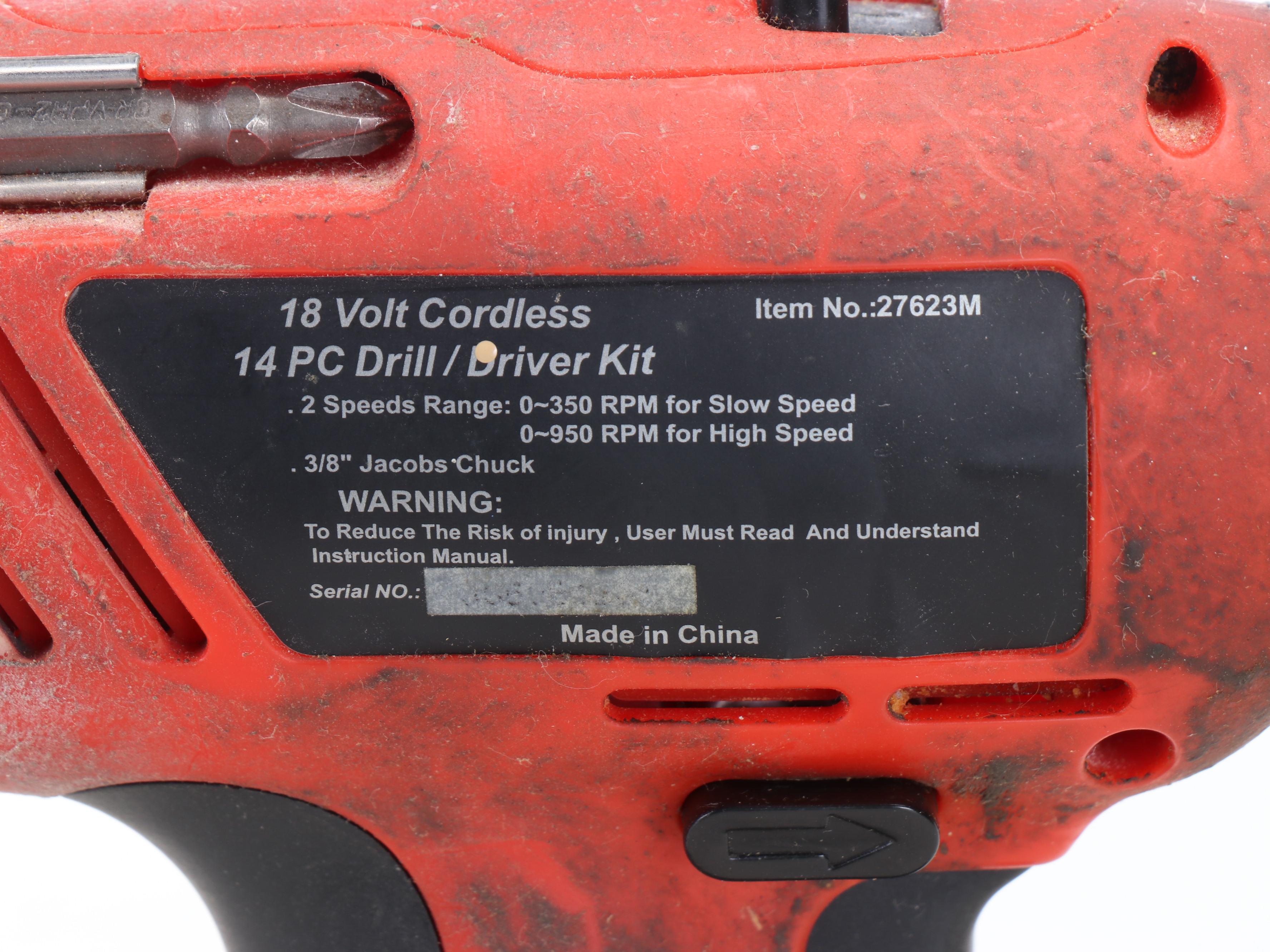 Black & Decker Drill, Sears Glue Gun with Ladder, Cordless Power Wrench and More