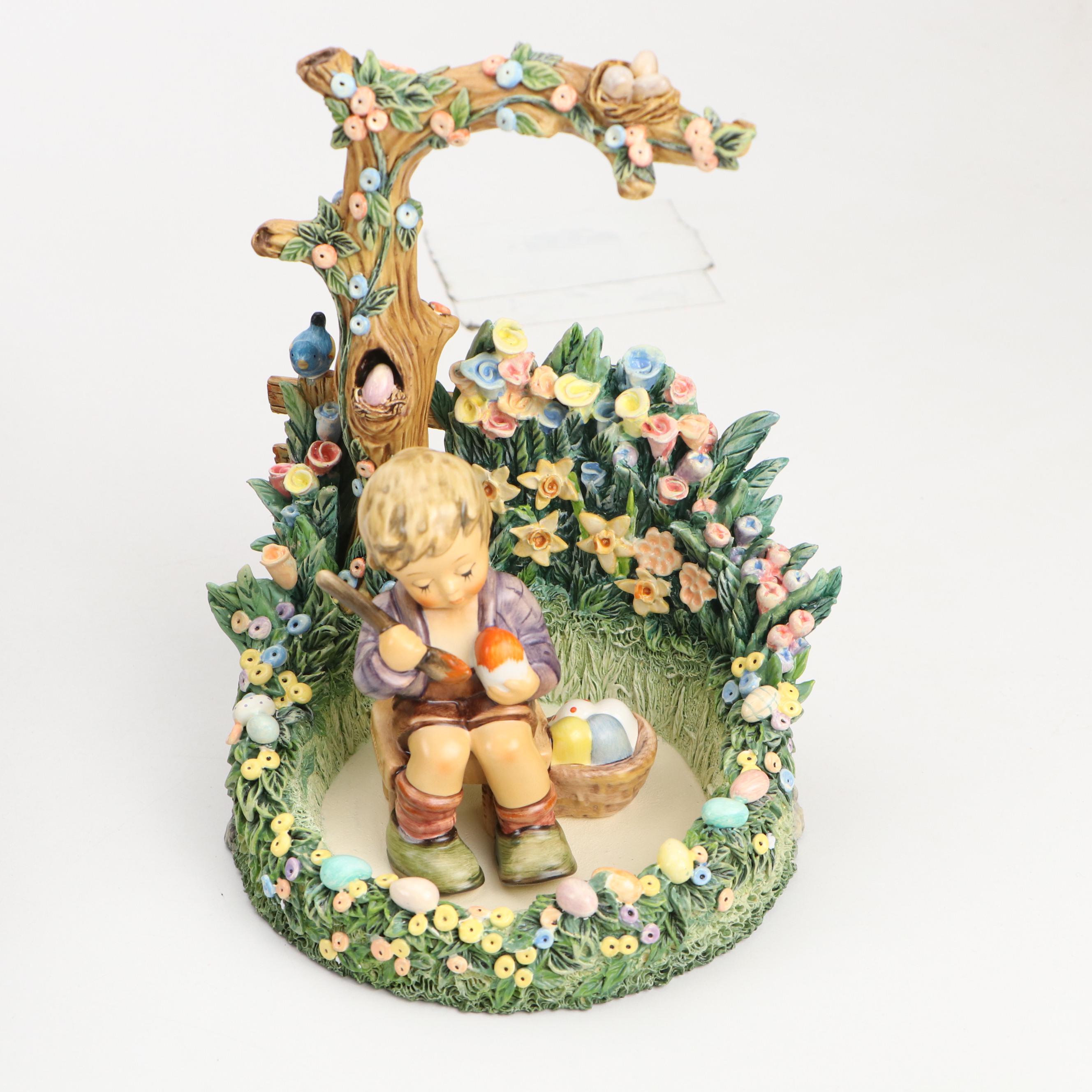 Goebel "Easter Morning," "Pleasant Moment" and More Porcelain Hummel Figurines