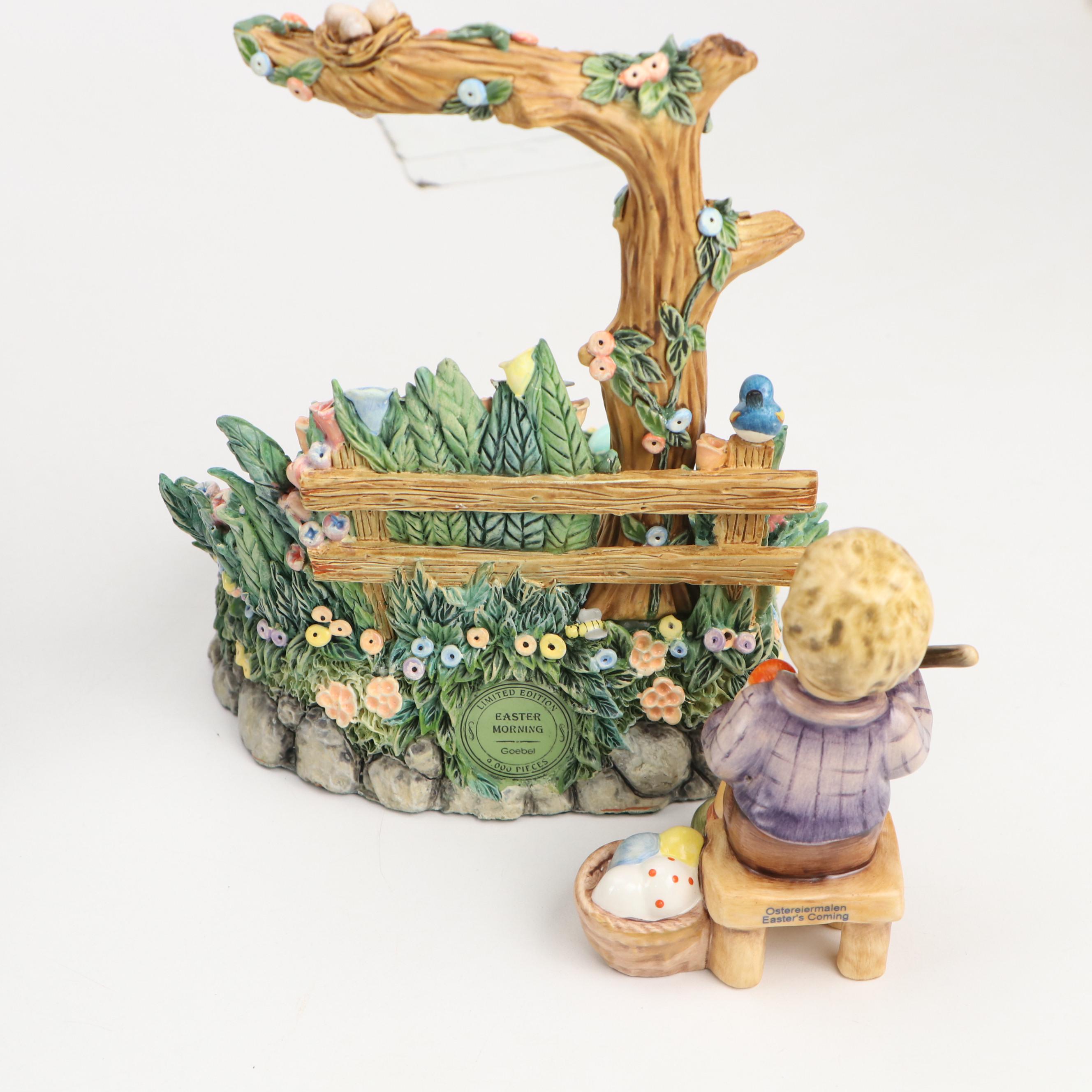 Goebel "Easter Morning," "Pleasant Moment" and More Porcelain Hummel Figurines