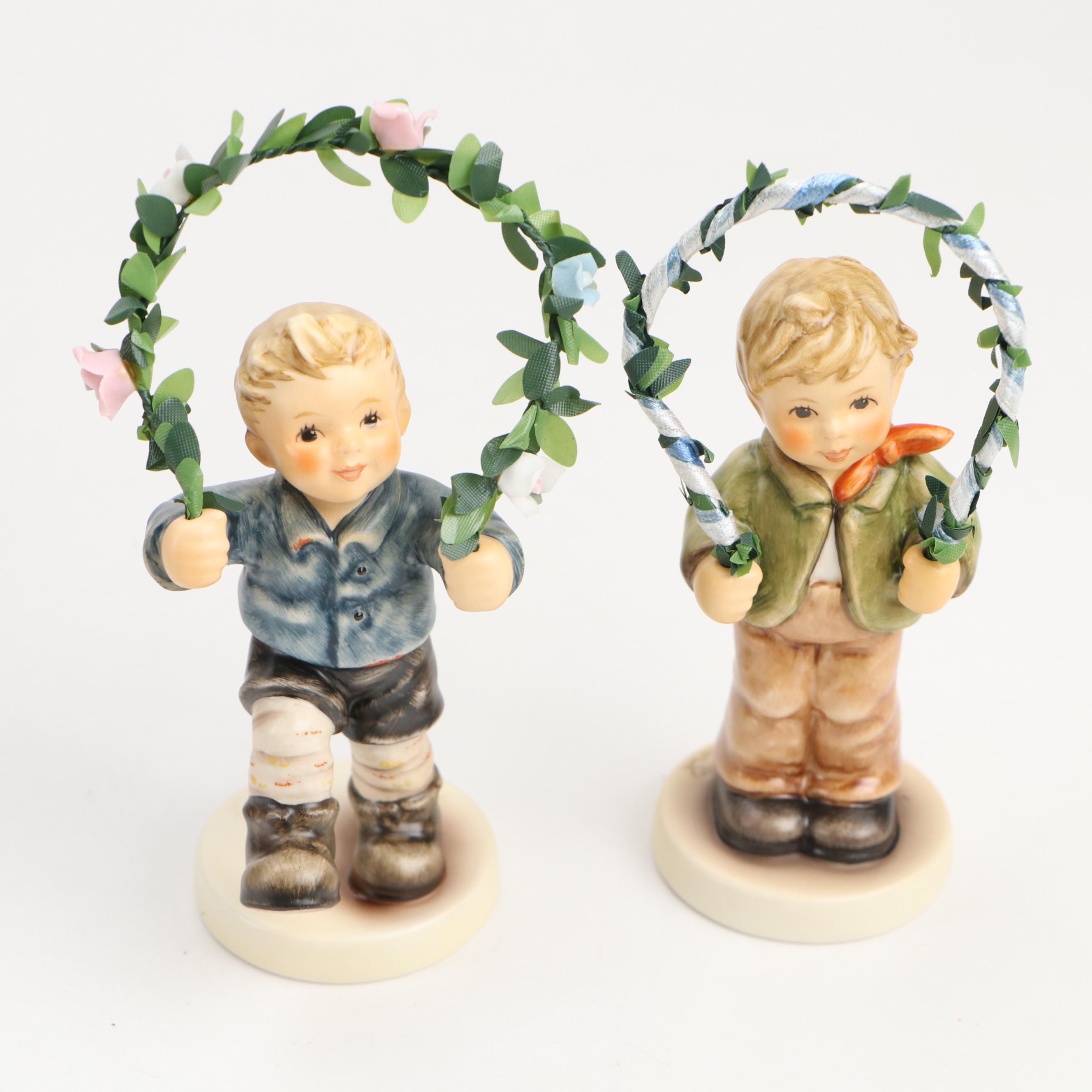 Goebel "Easter Morning," "Pleasant Moment" and More Porcelain Hummel Figurines