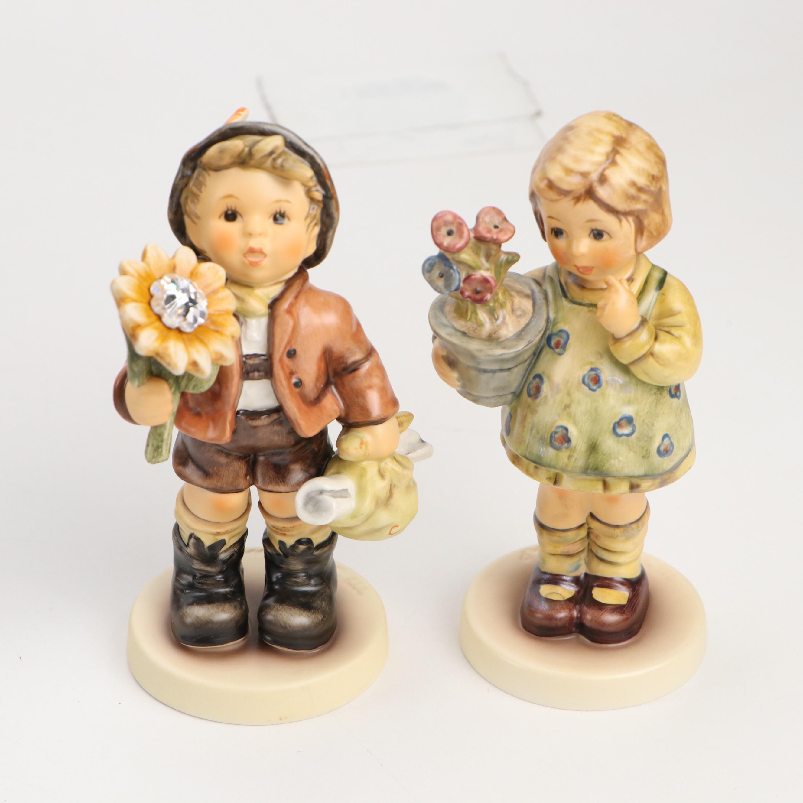 Goebel "Easter Morning," "Pleasant Moment" and More Porcelain Hummel Figurines