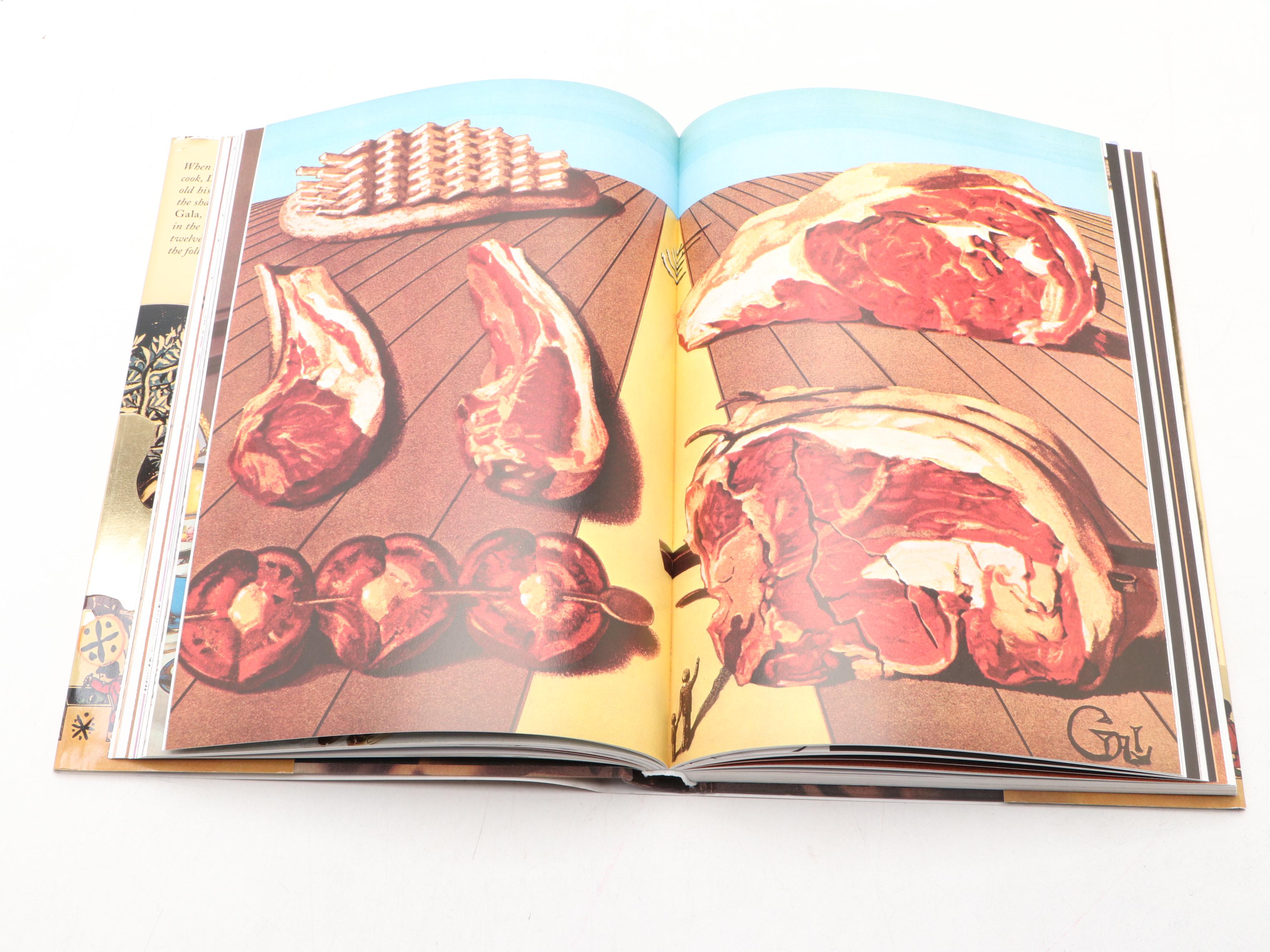 Illustrated "Les dîners de Gala" by Salvador Dalí, 2021