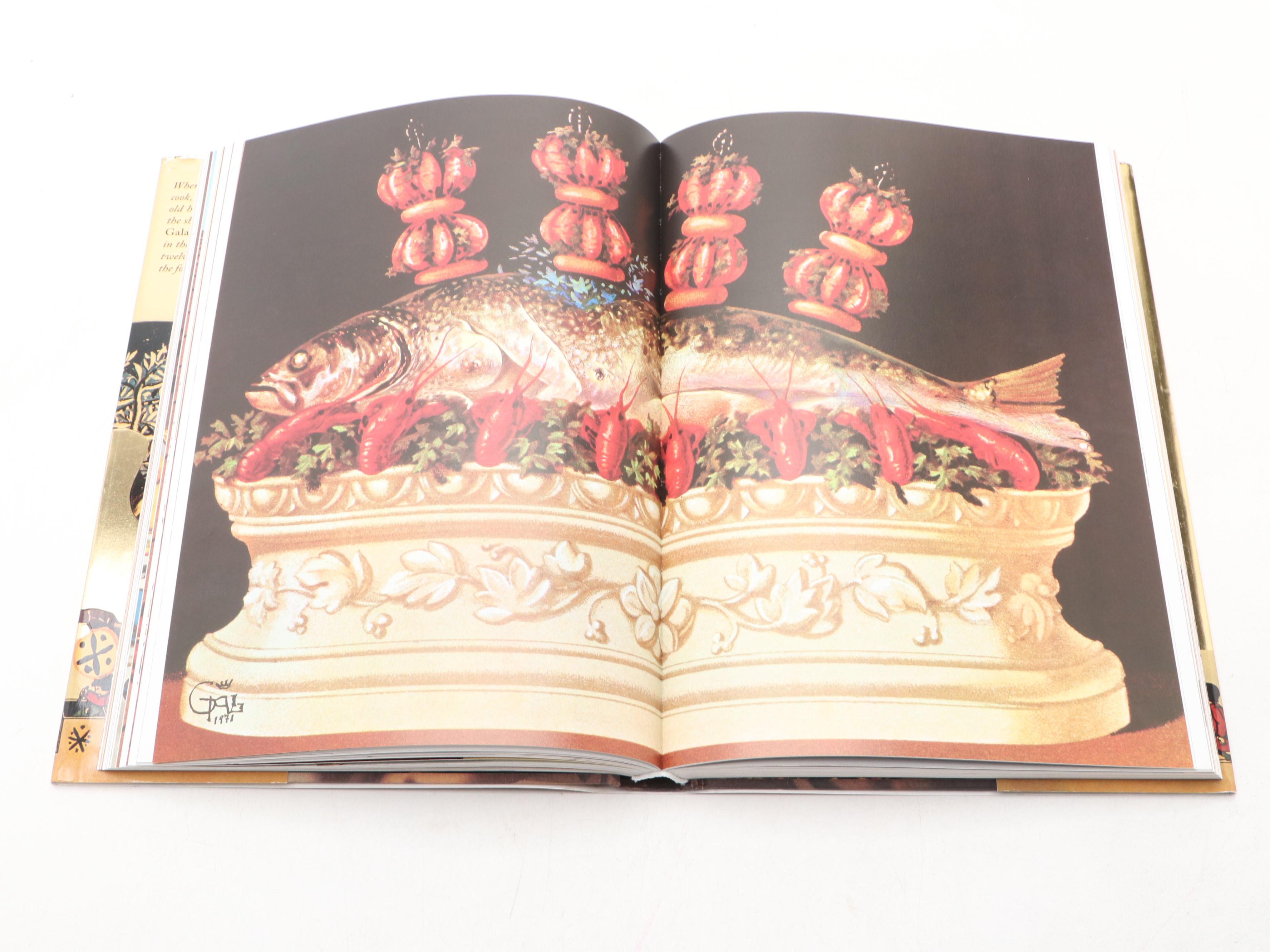 Illustrated "Les dîners de Gala" by Salvador Dalí, 2021