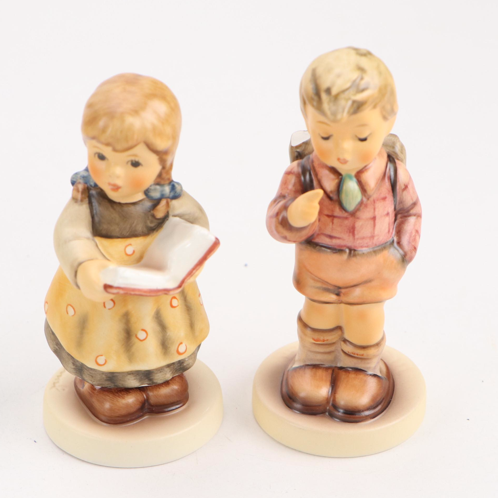 Goebel "Littlest Teacher," "Best Friends," and More Porcelain Figurines