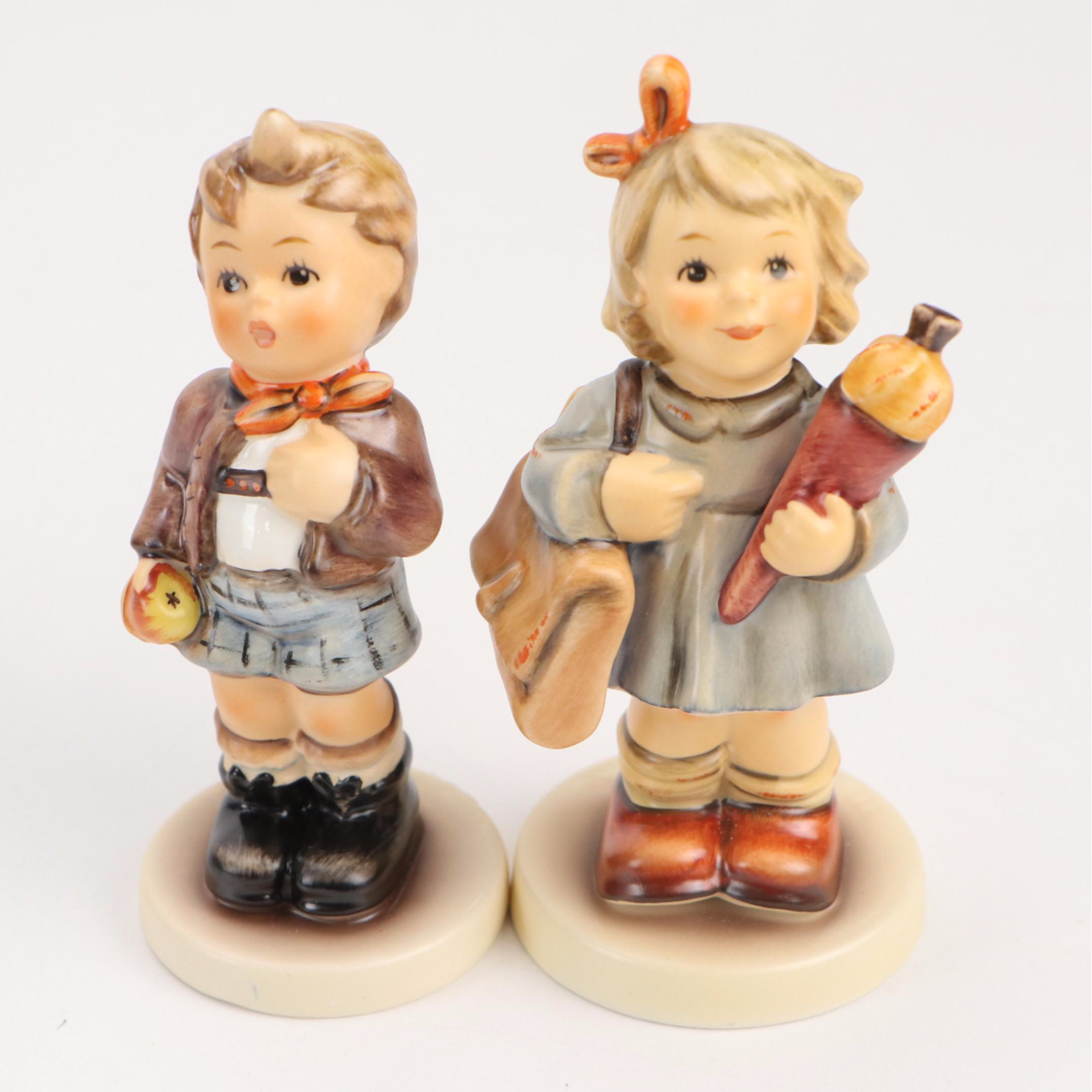 Goebel "Littlest Teacher," "Best Friends," and More Porcelain Figurines