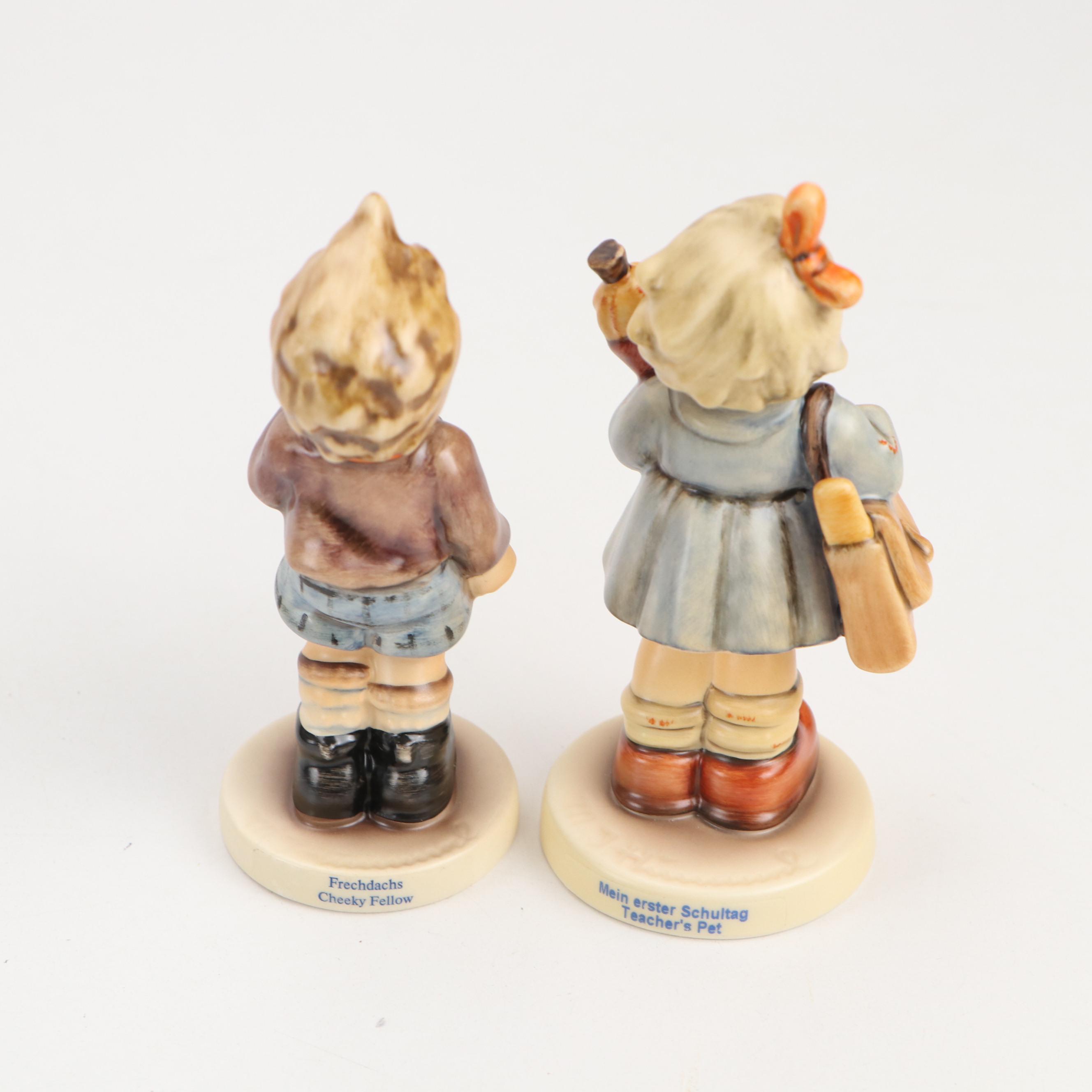 Goebel "Littlest Teacher," "Best Friends," and More Porcelain Figurines