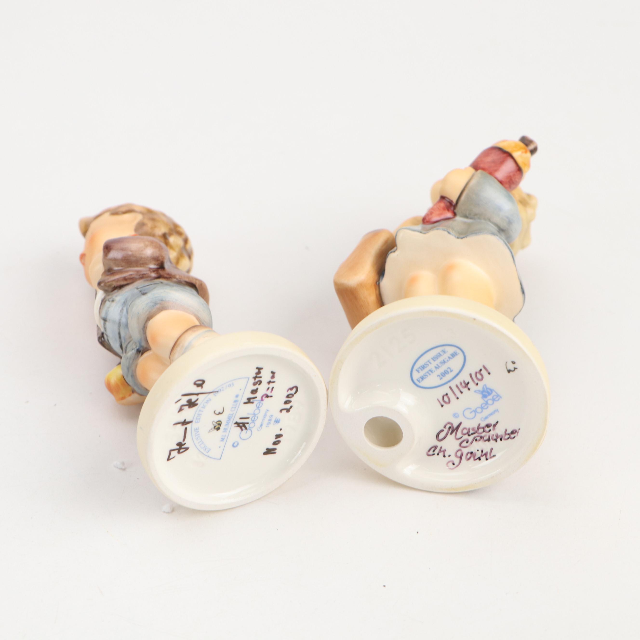 Goebel "Littlest Teacher," "Best Friends," and More Porcelain Figurines