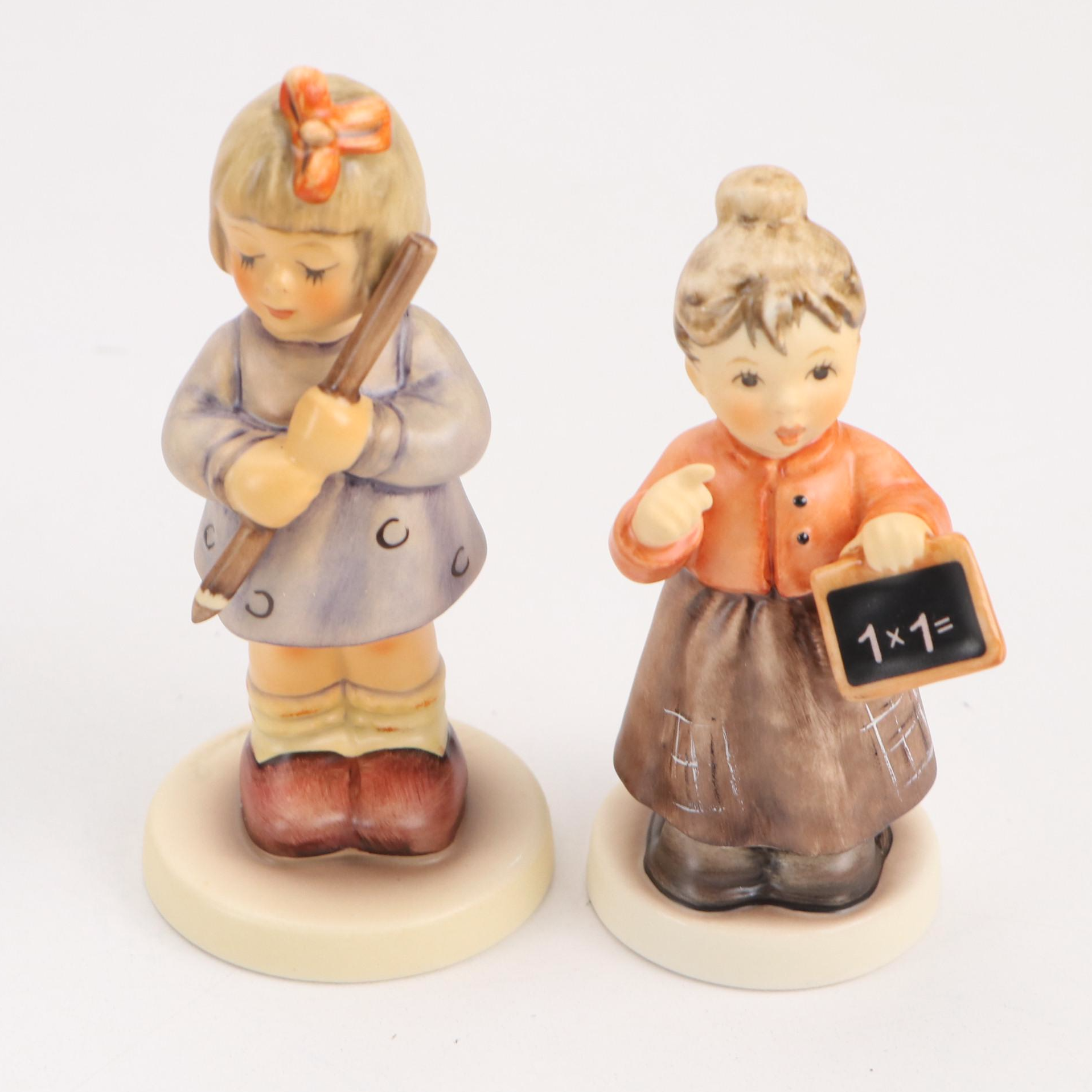 Goebel "Littlest Teacher," "Best Friends," and More Porcelain Figurines