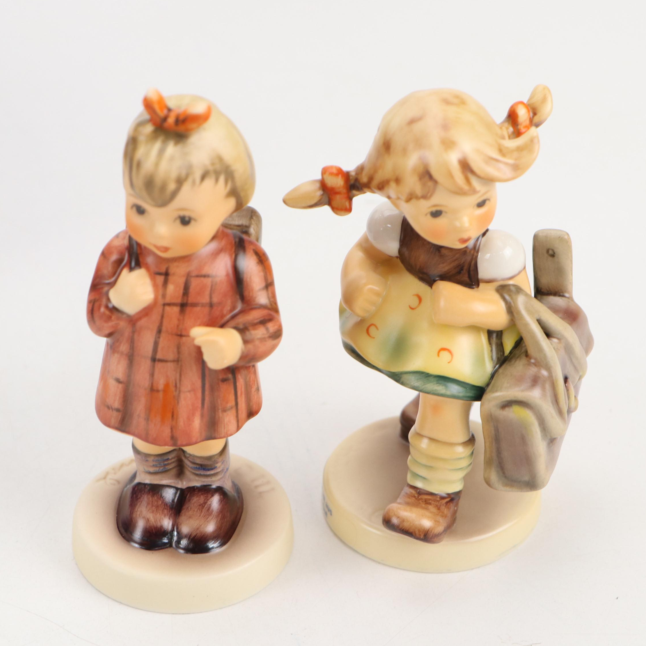 Goebel "Littlest Teacher," "Best Friends," and More Porcelain Figurines
