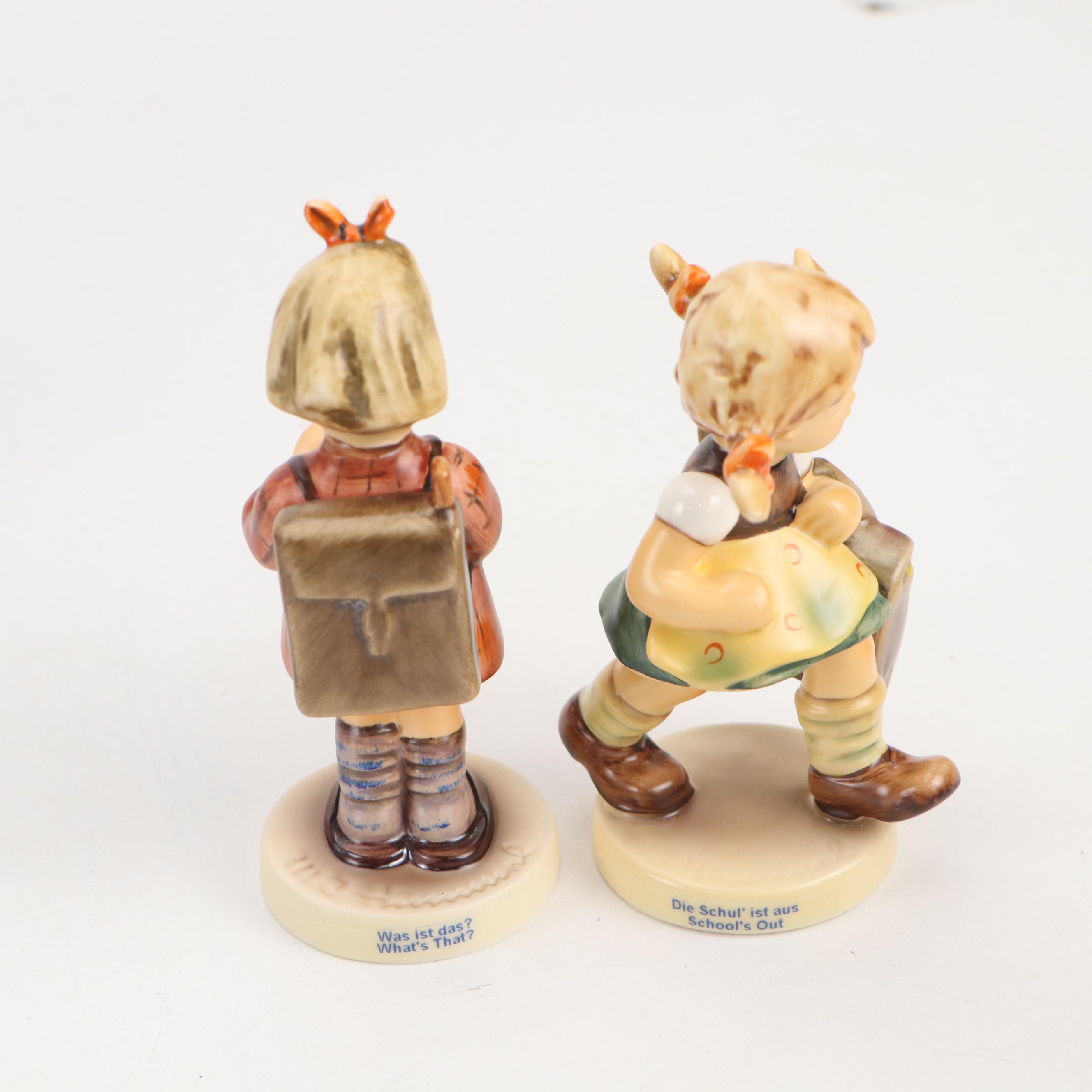 Goebel "Littlest Teacher," "Best Friends," and More Porcelain Figurines