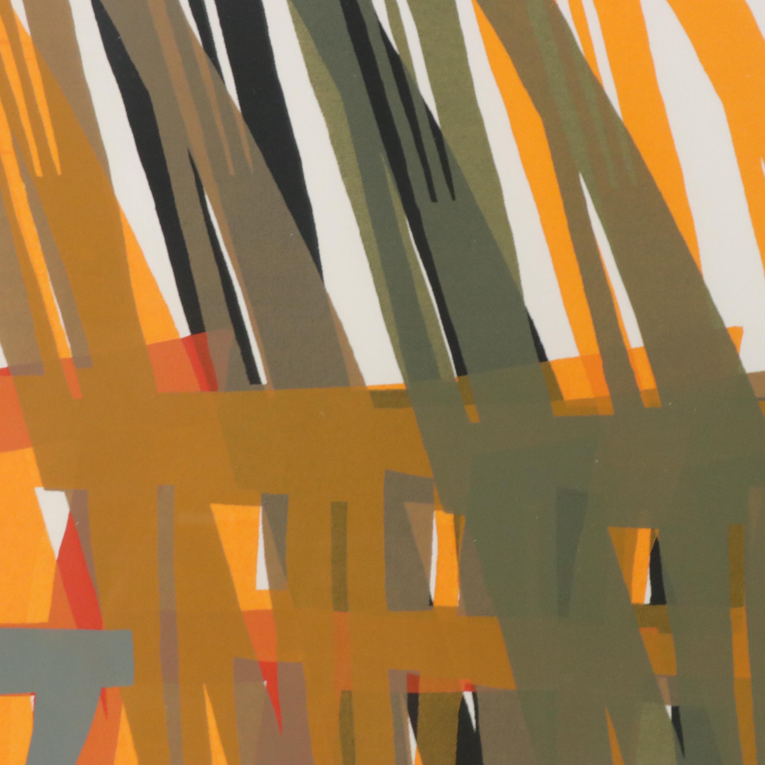 Arnold Mesches Serigraph "The Chair is Black II," 1951