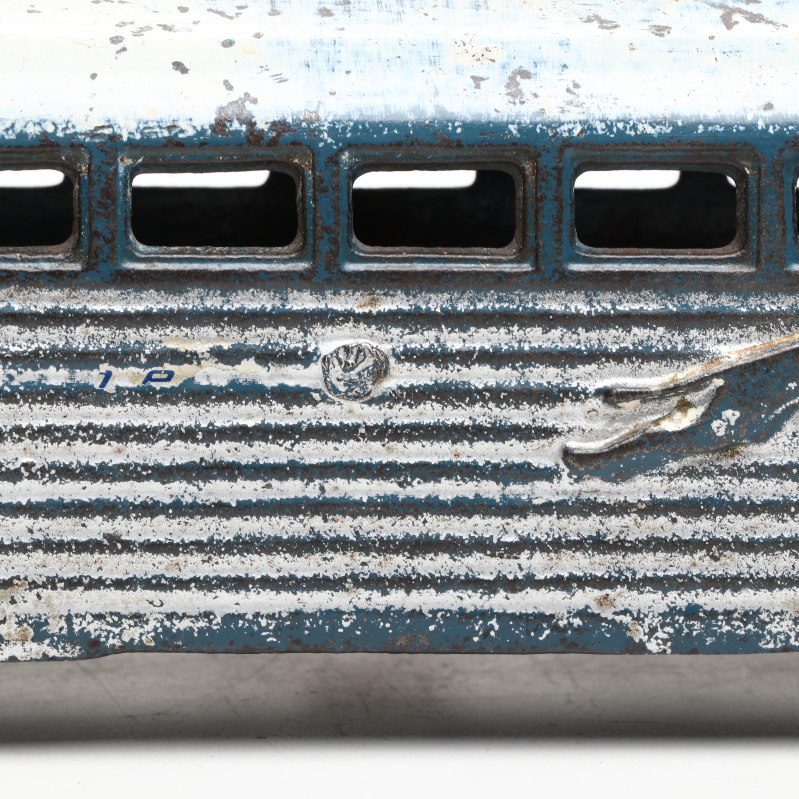 Arcade Greyhound Bus with Twin Coach Bus Models, Mid-20th Century