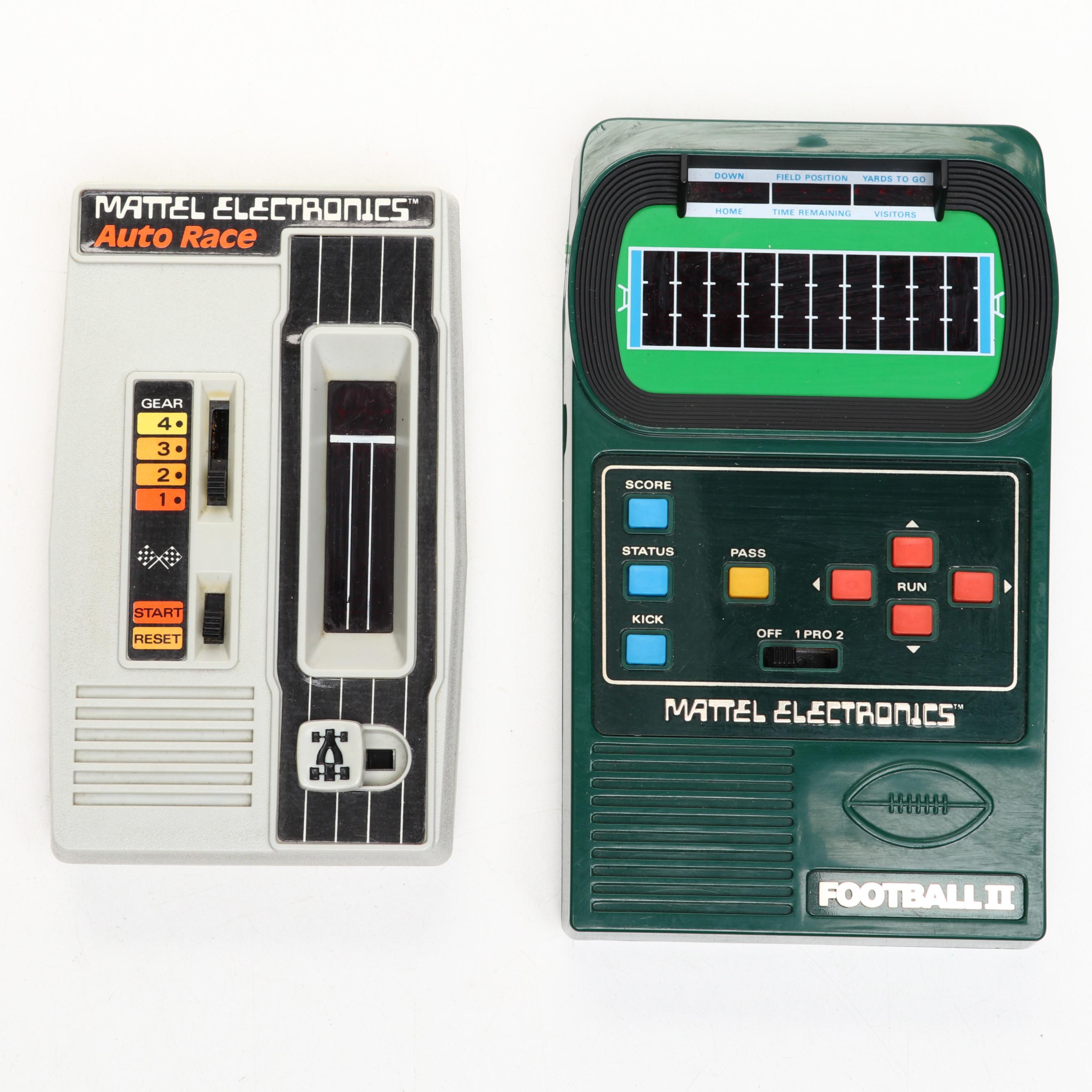 Mattel Electronics Football, Basketball, Baseball, Sub Chase and More Games