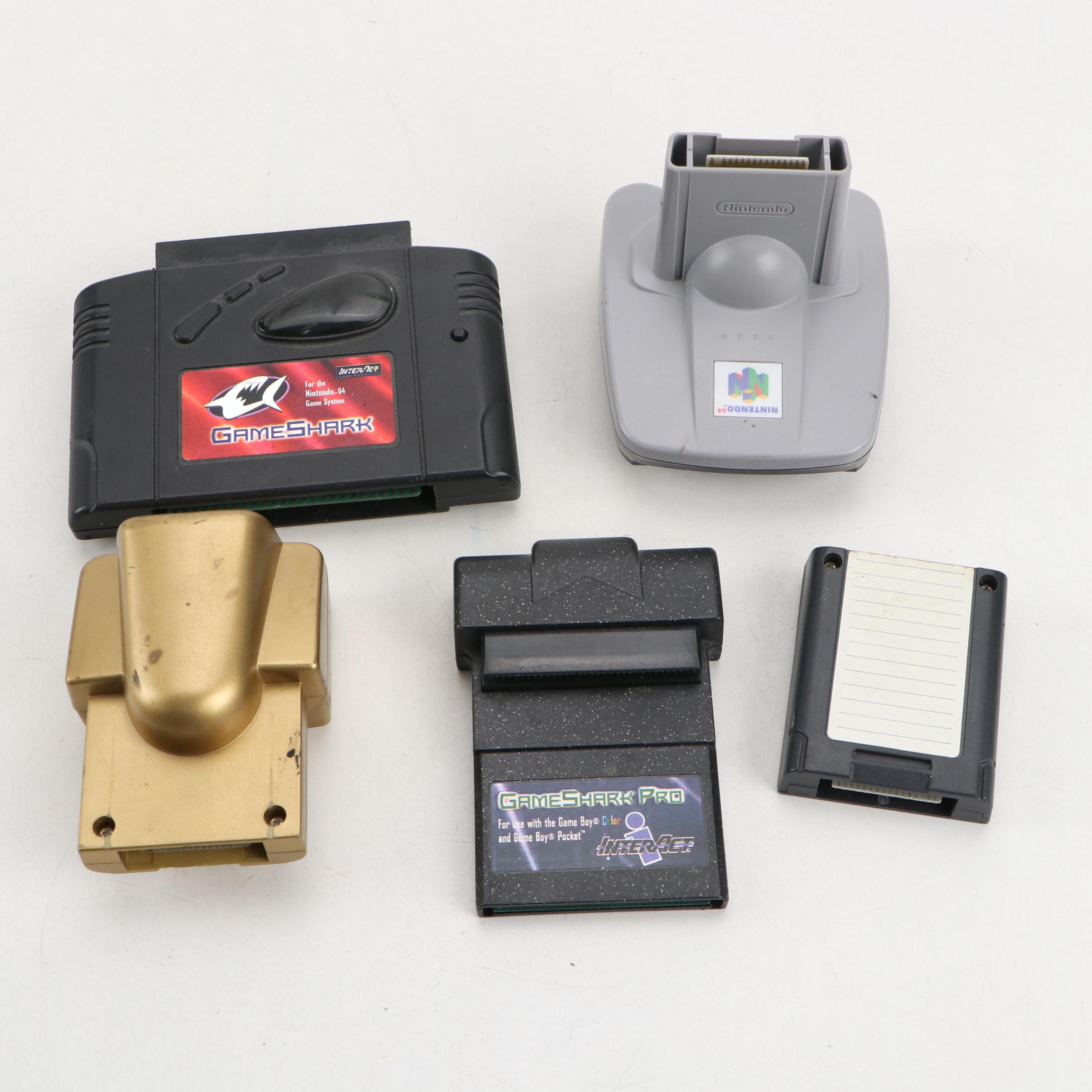 Nintendo 64 Console with Super Pad 64 Controller, Transfer Pak and More