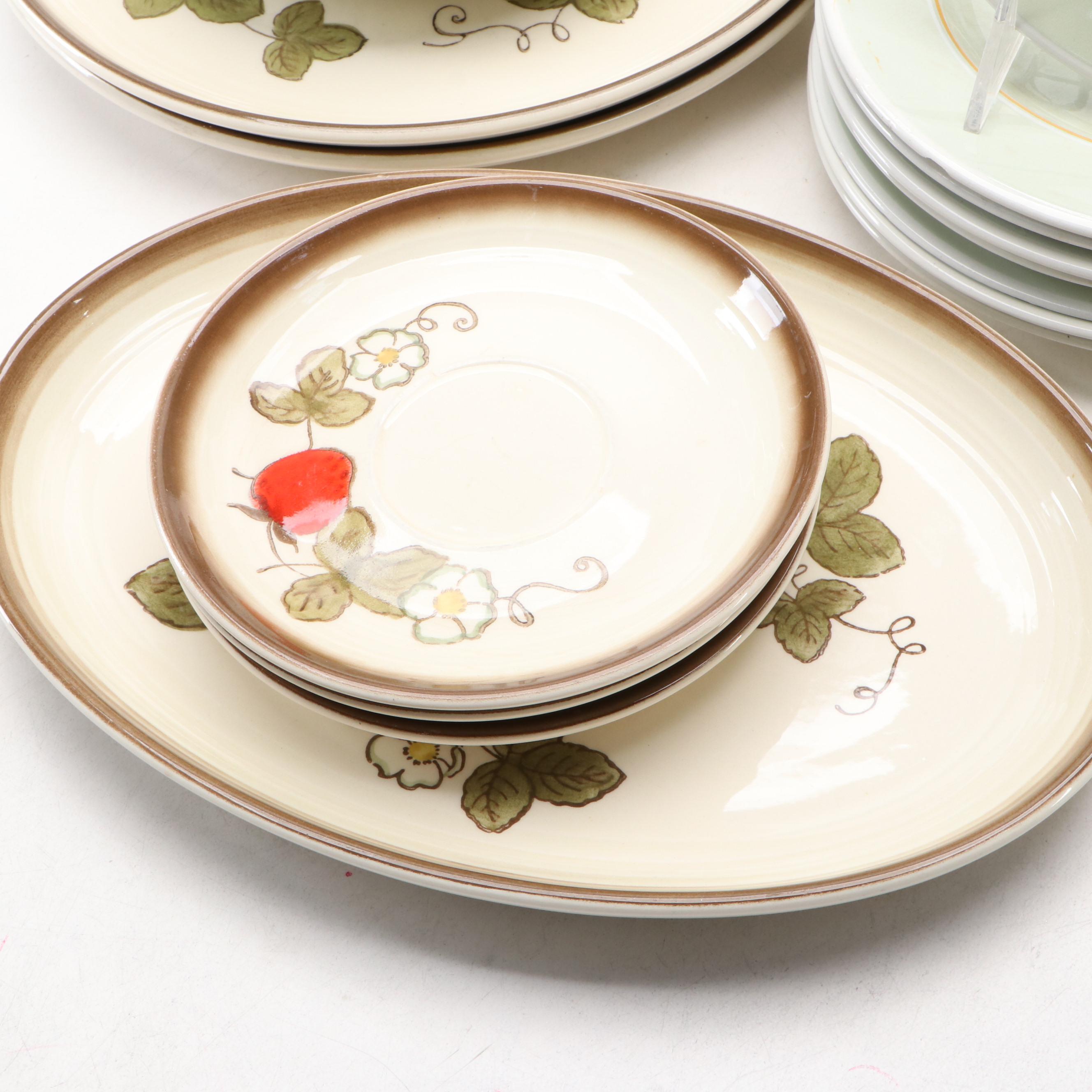Mikasa "Duplex," Metlox "Poppytrail," and More Ceramic Dinnerware