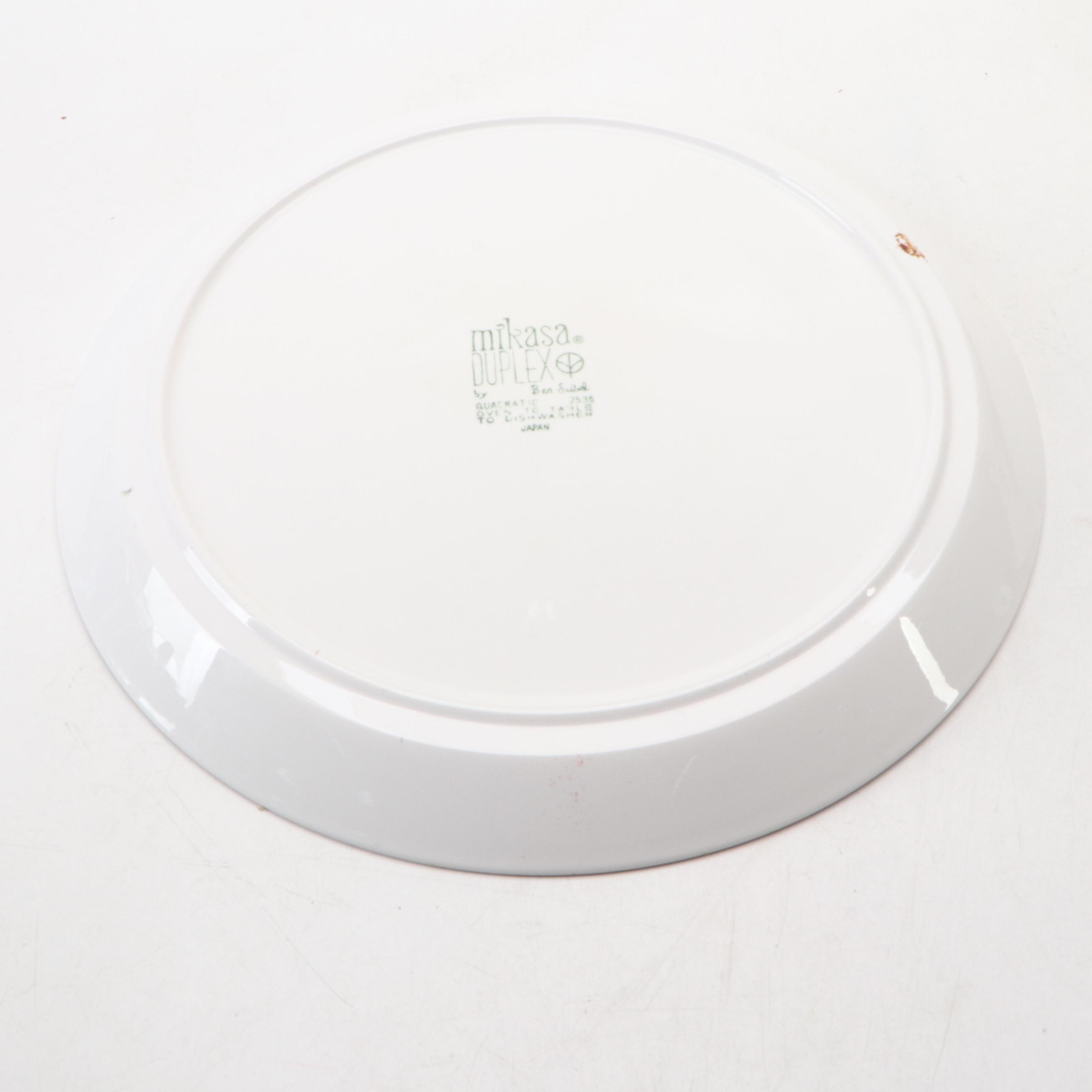 Mikasa "Duplex," Metlox "Poppytrail," and More Ceramic Dinnerware