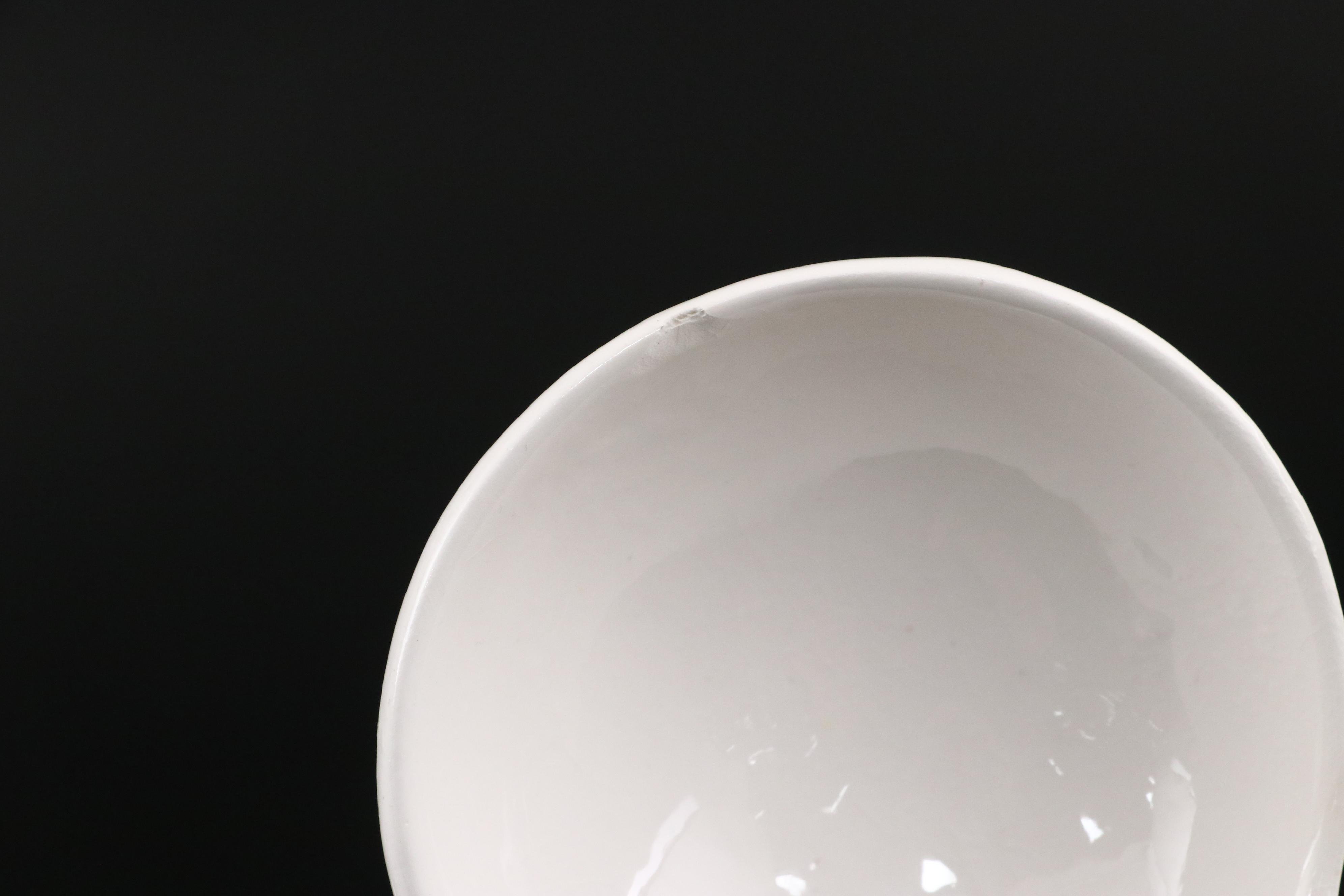 Korean Ceramic "White Christmas" Dinnerware and Serving Pieces