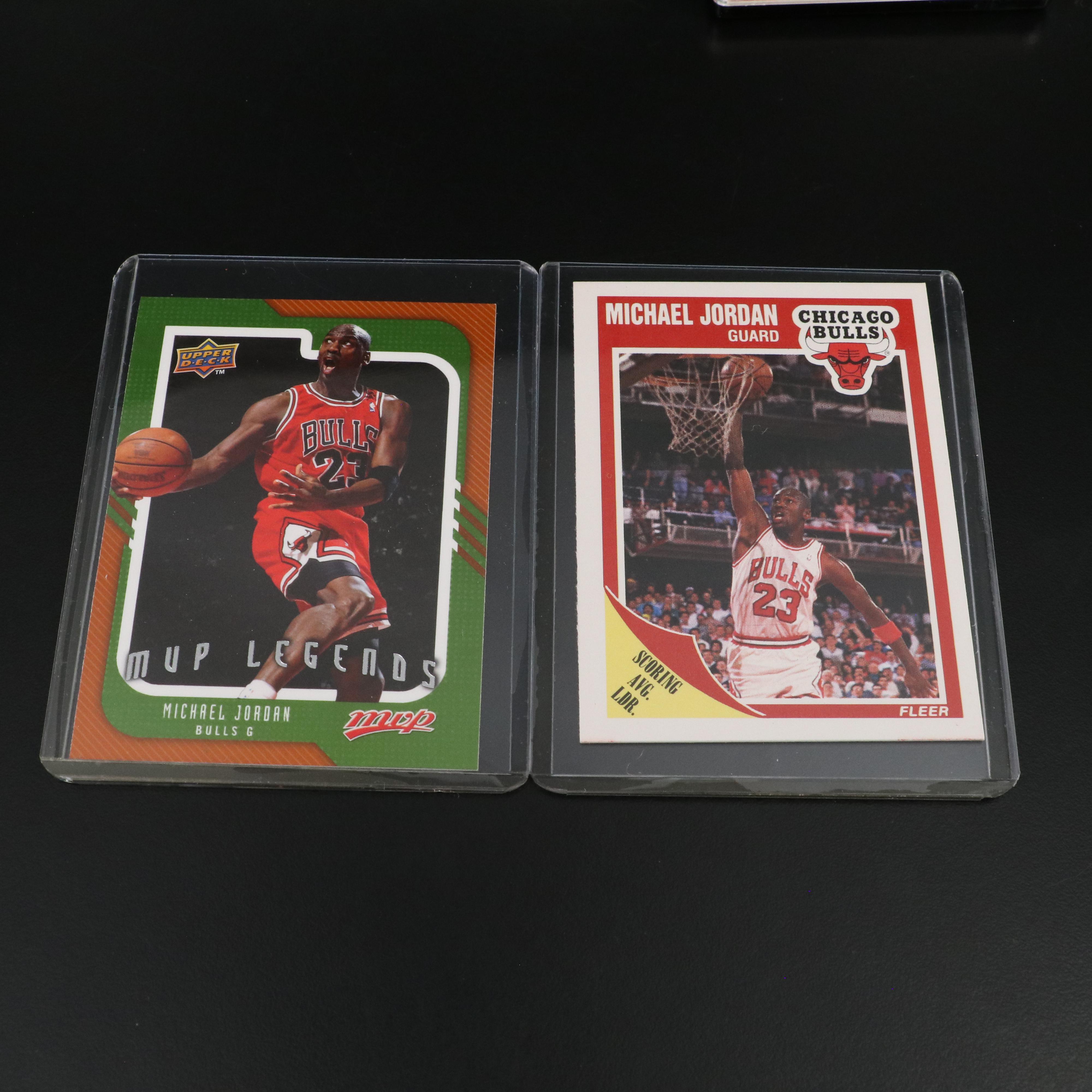 Michael Jordan and Kobe Bryant Basketball Cards Featuring Gold Plated and More