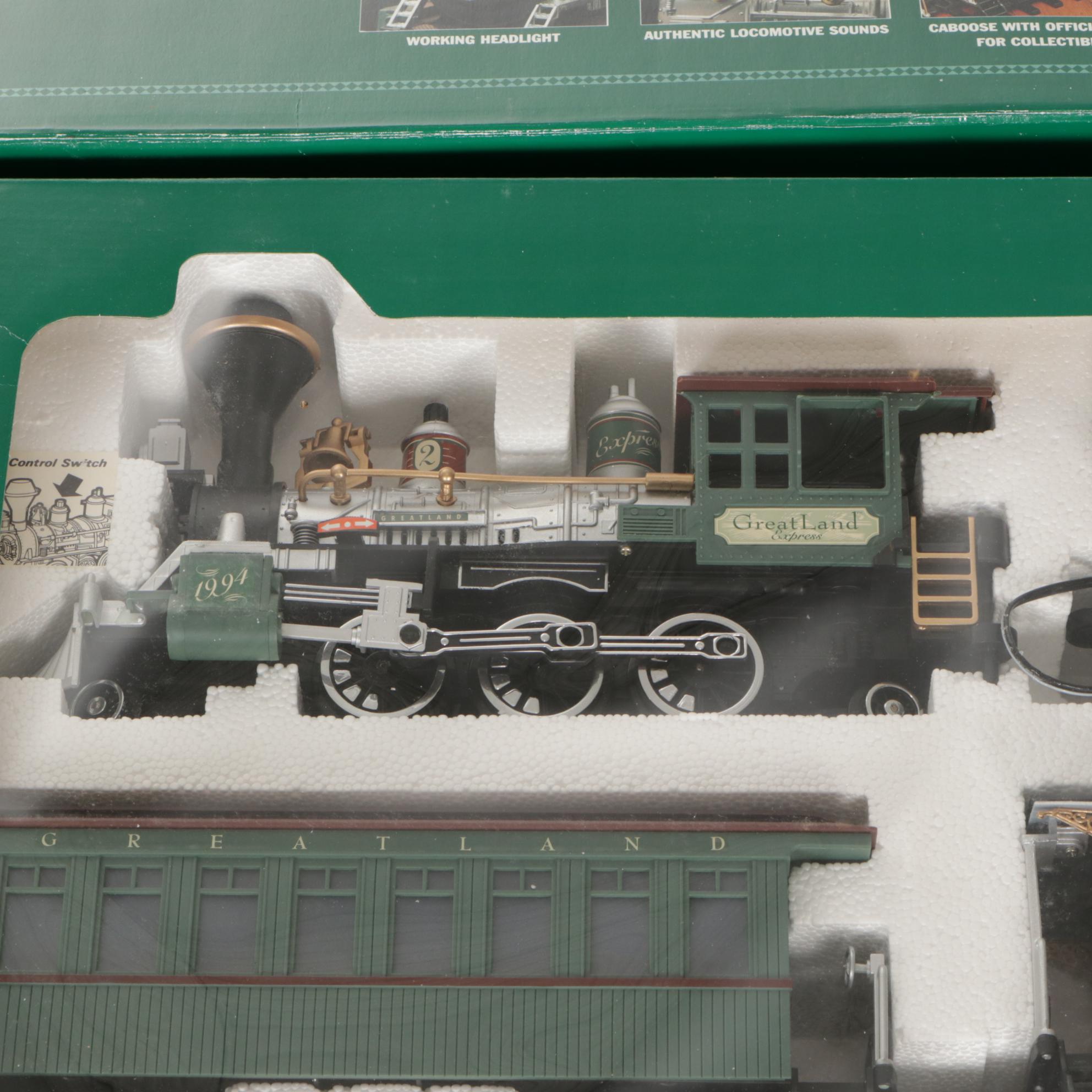 1994 Greatland Holiday Express Train Set