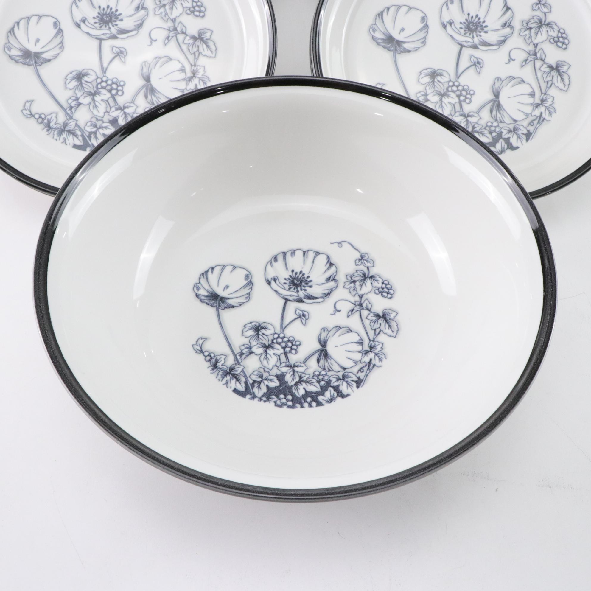 Nitto  Heather Stone "Moon Flower" Dinnerware
