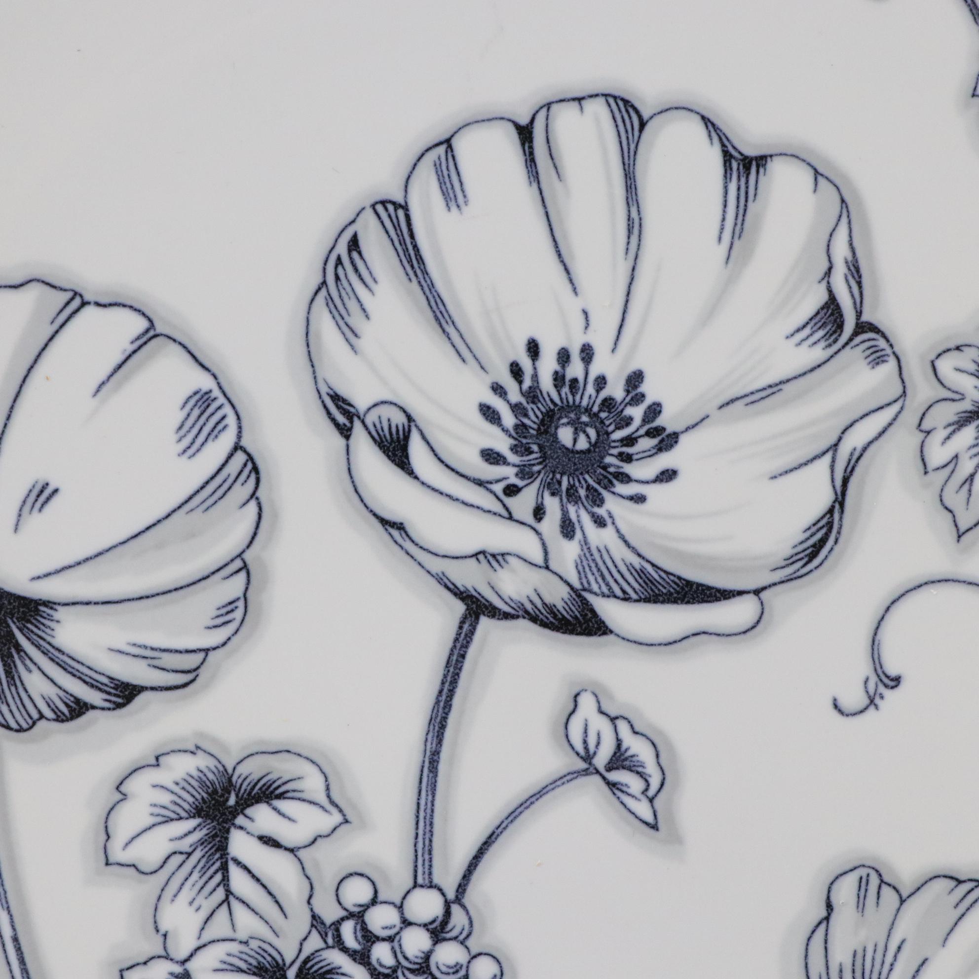 Nitto  Heather Stone "Moon Flower" Dinnerware