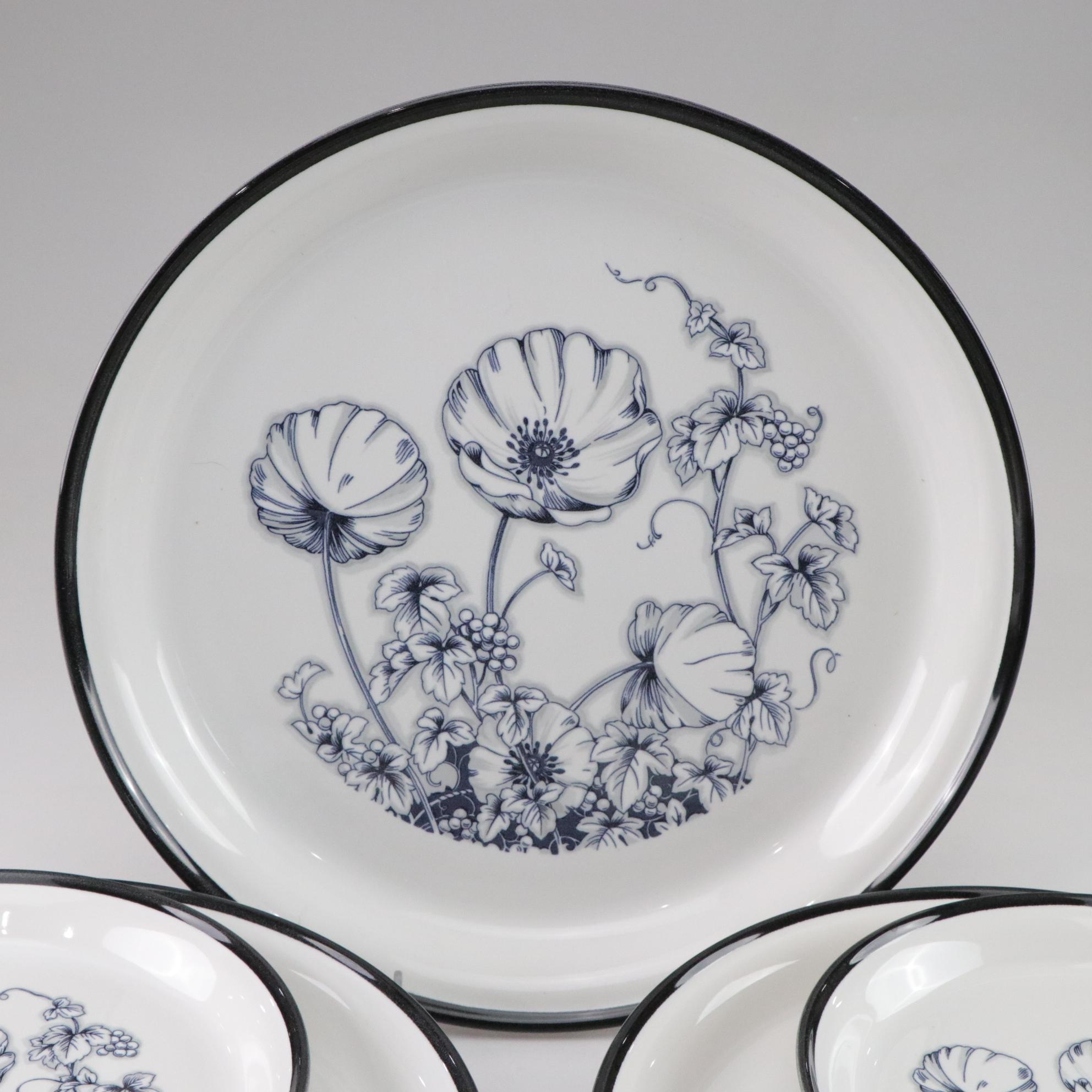 Nitto  Heather Stone "Moon Flower" Dinnerware