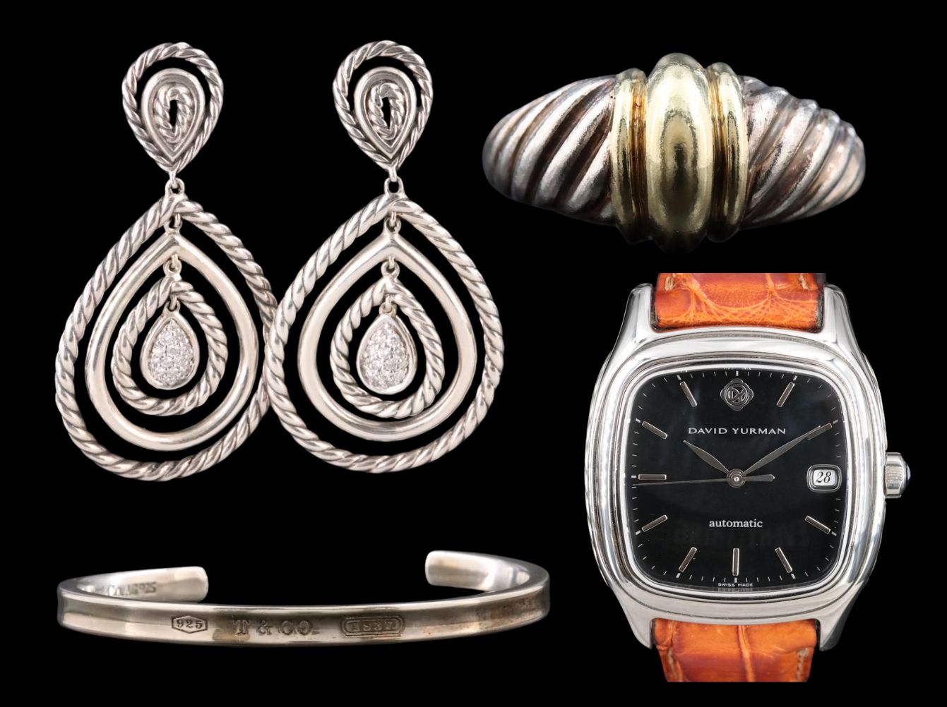 Tiffany & Co., Sheryl Lowe, David Yurman & John Hardy Fine Jewelry