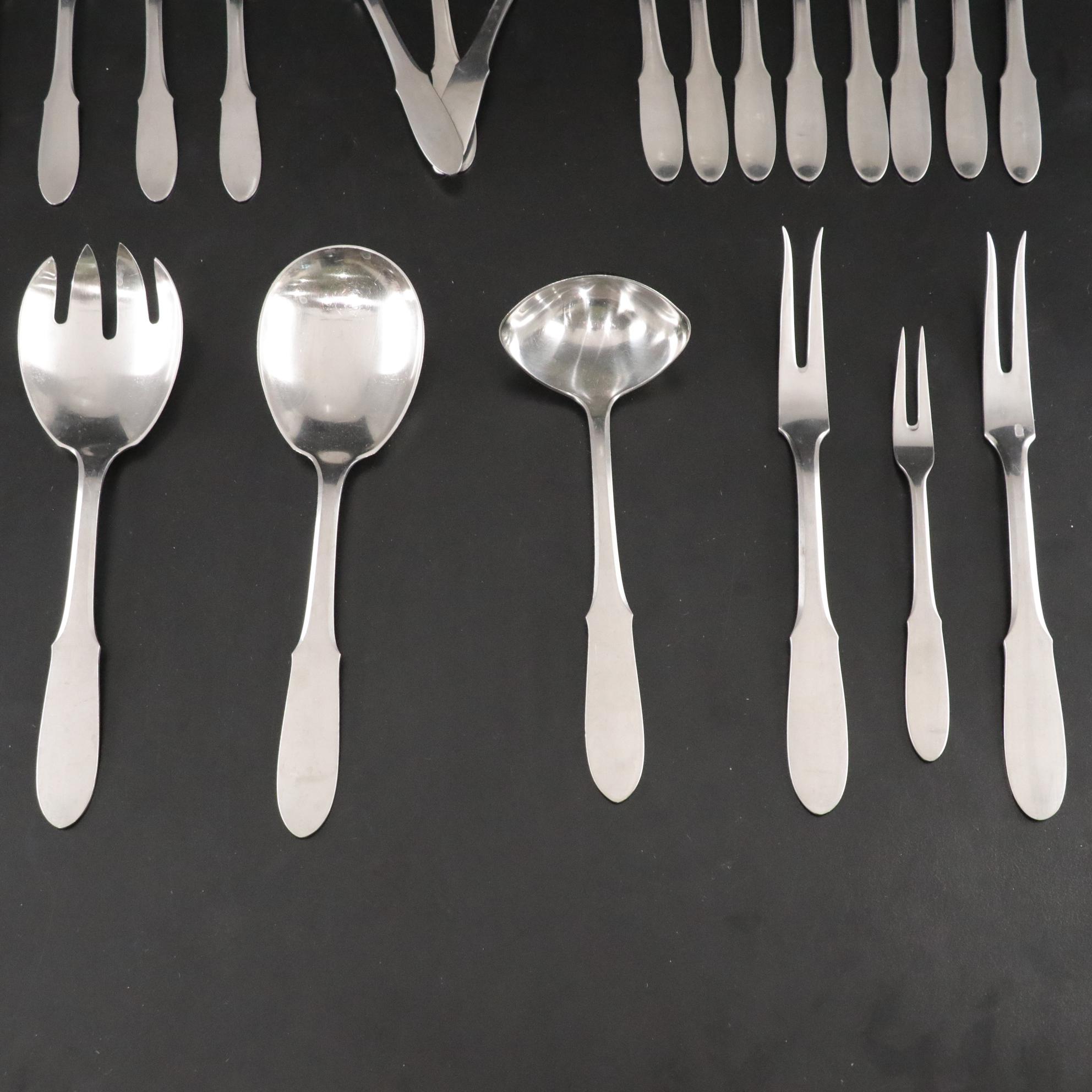 Georg Jensen "Mitra" Stainless Steel Flatware Set