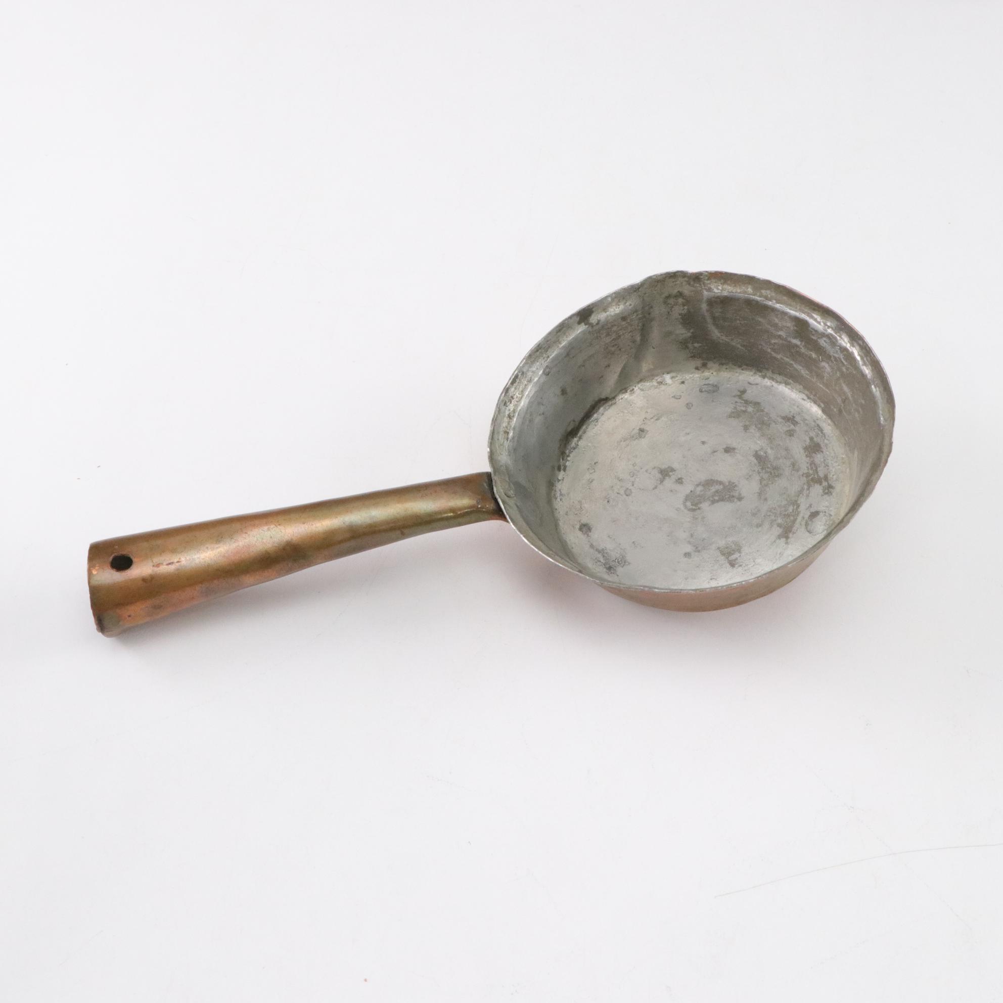 Copper Mugs and Miniature Frying Pans