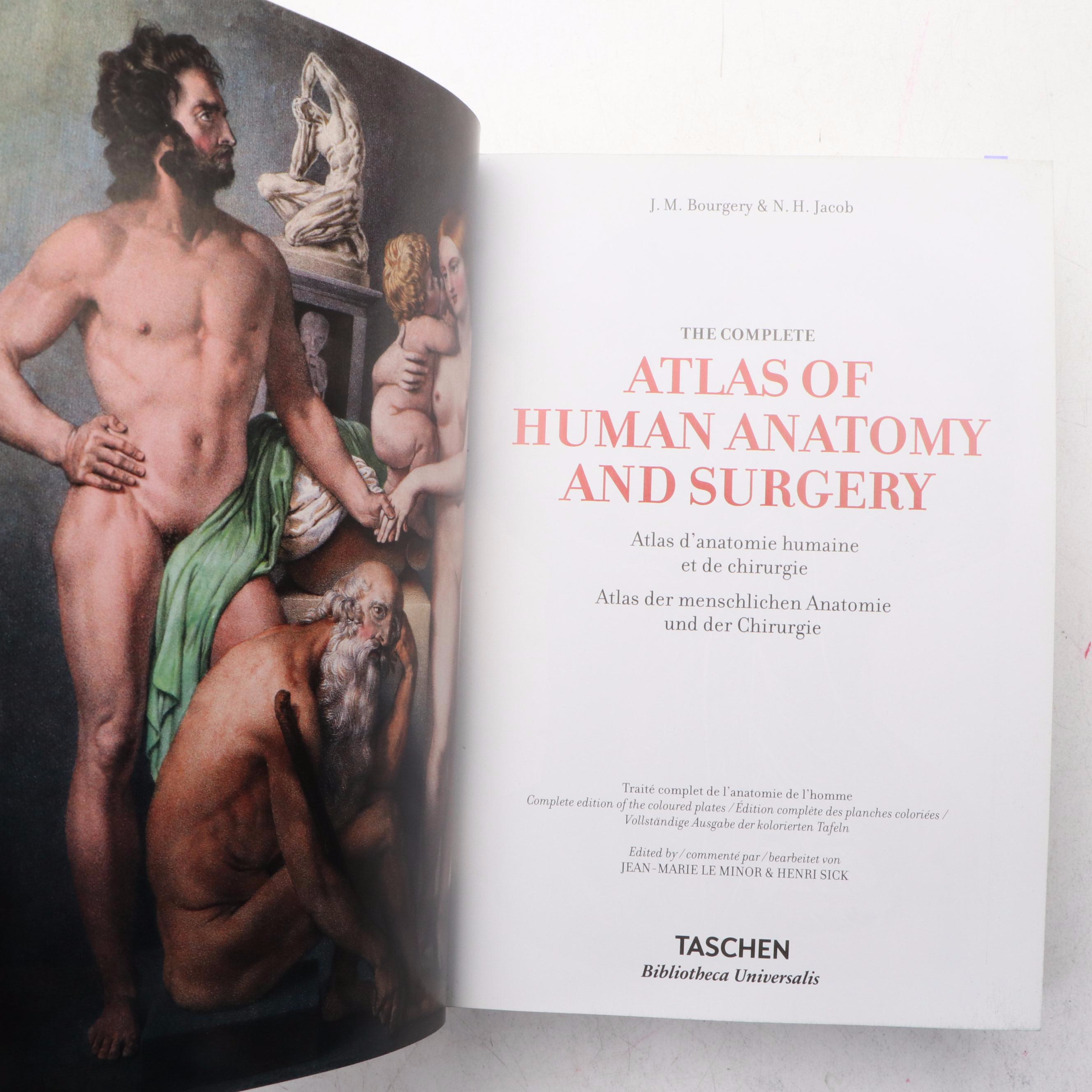 "The Complete Atlas of Human Anatomy and Surgery" by Bourgery and Jacob, 2015