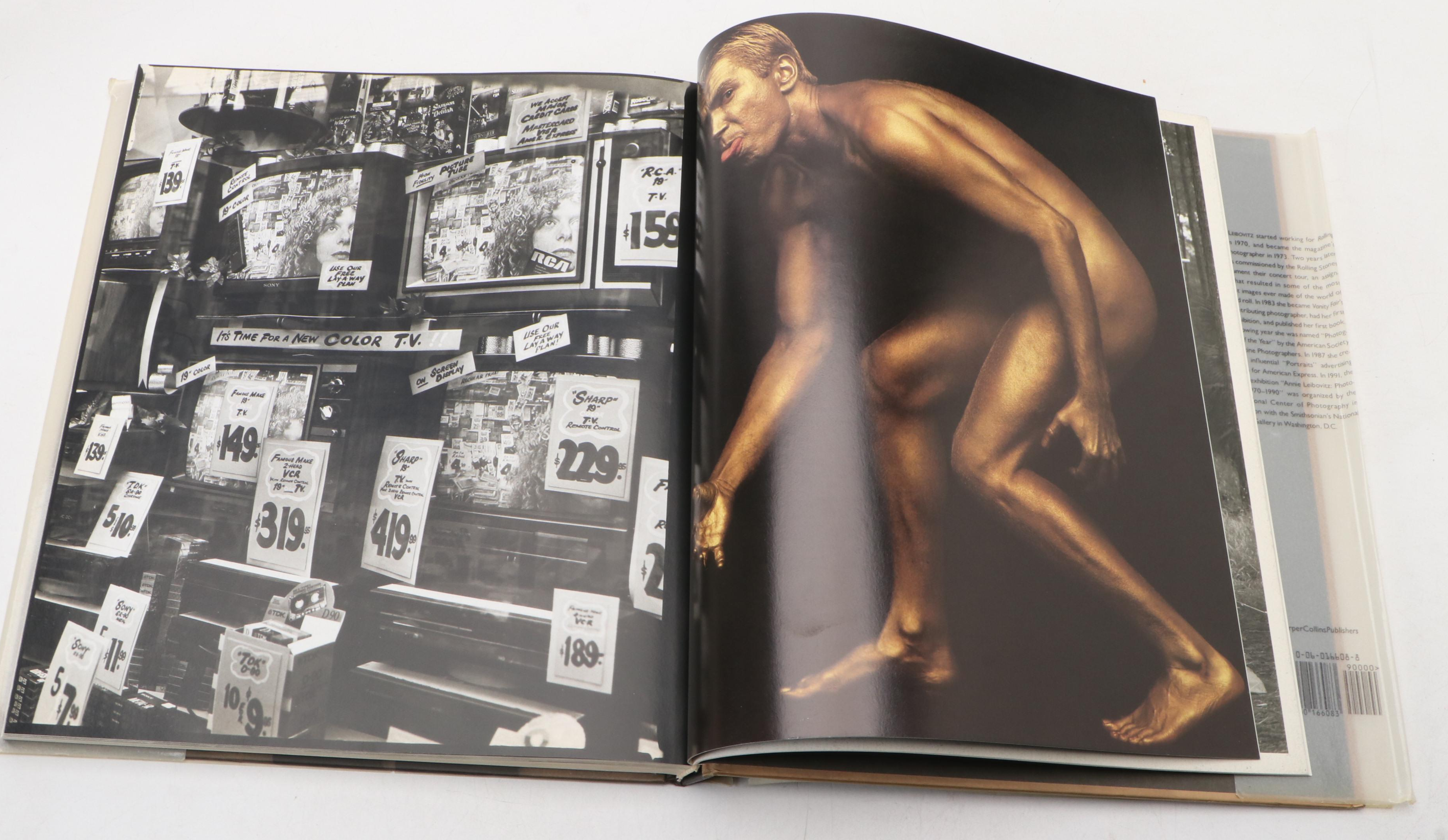 First Edition, First Printing "Photographs, 1970–1990" by Annie Leibovitz, 1991