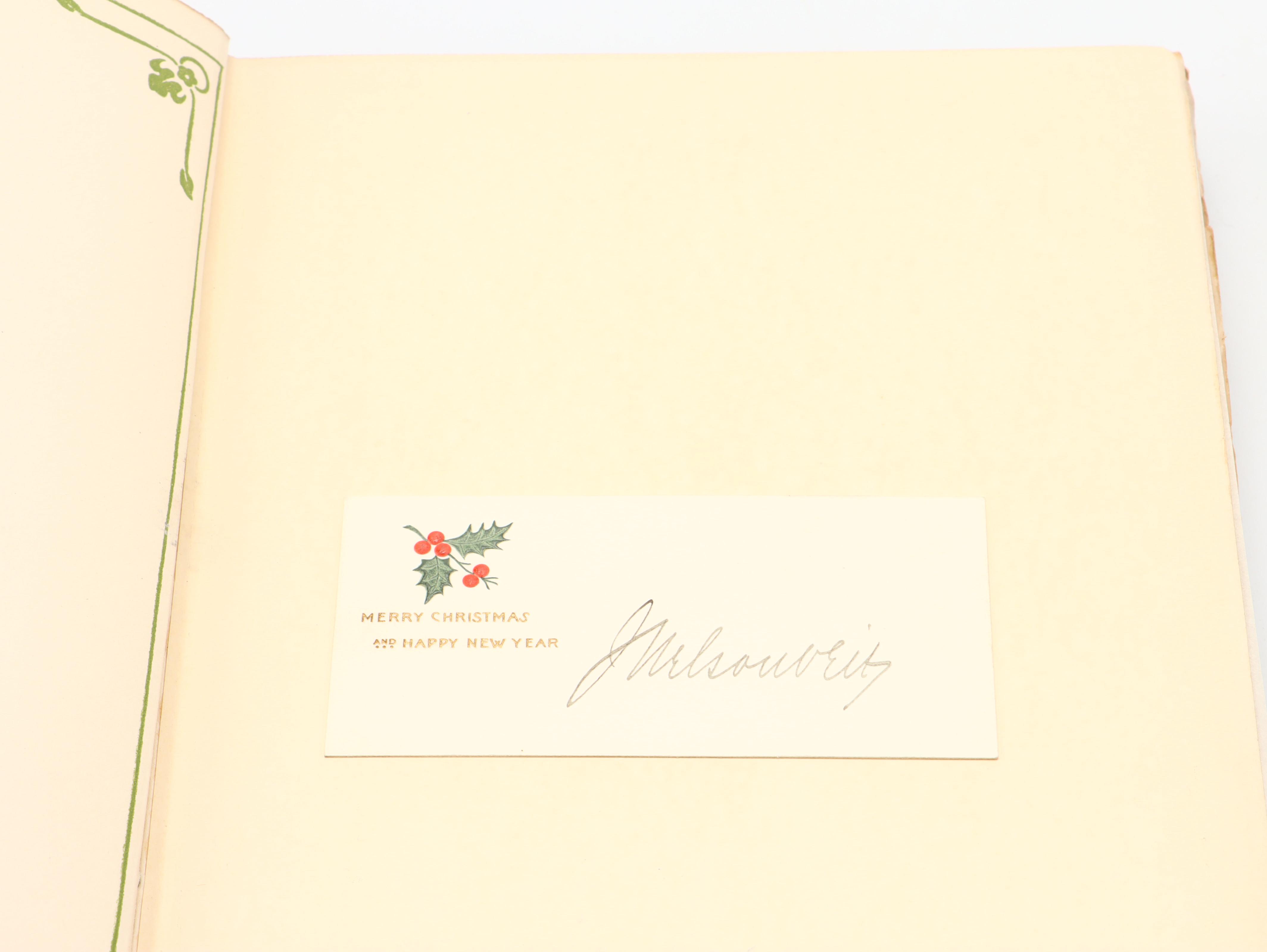 First Edition "In the Closed Room" by Frances Hodgson Burnett, 1904