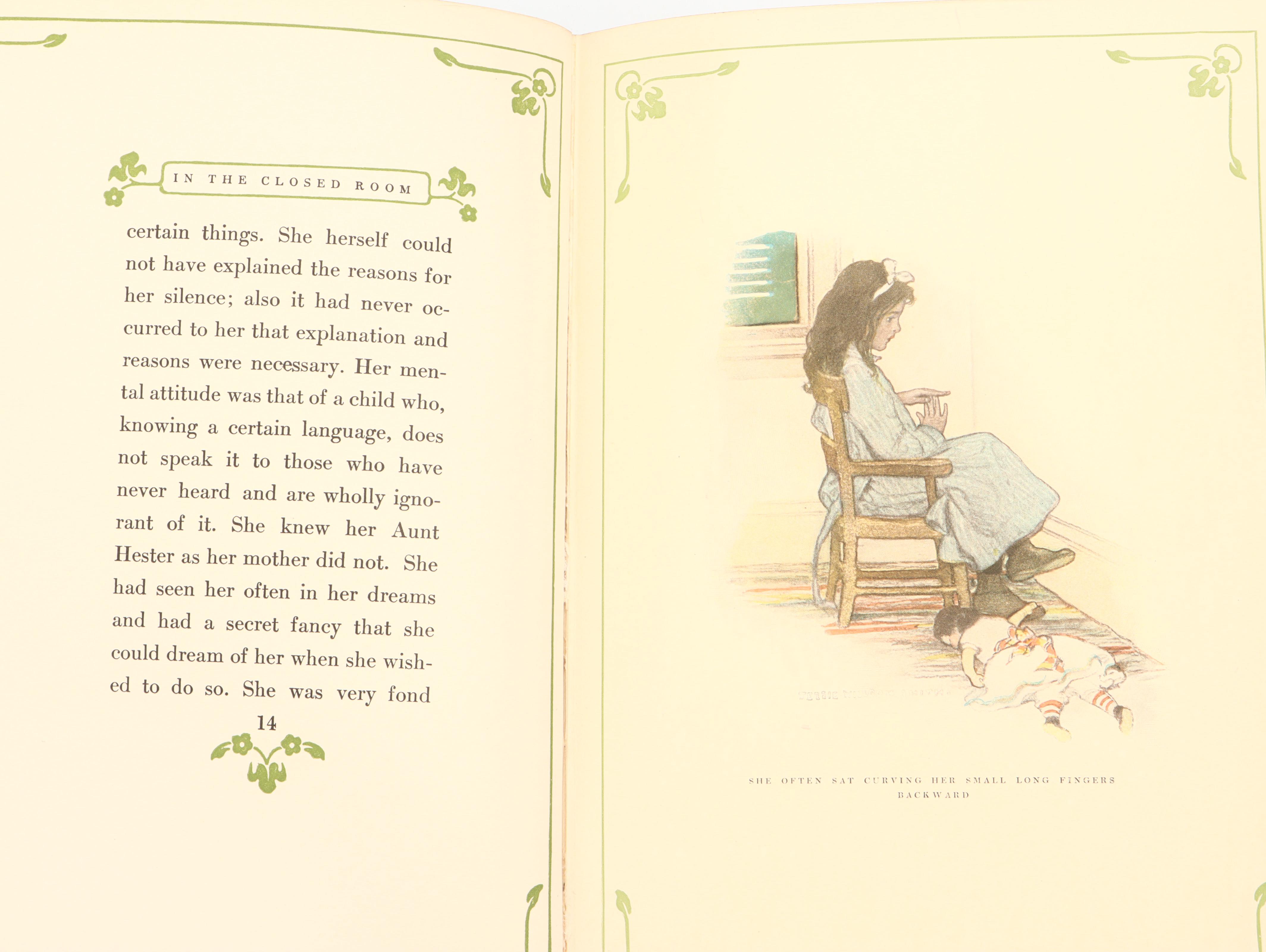First Edition "In the Closed Room" by Frances Hodgson Burnett, 1904