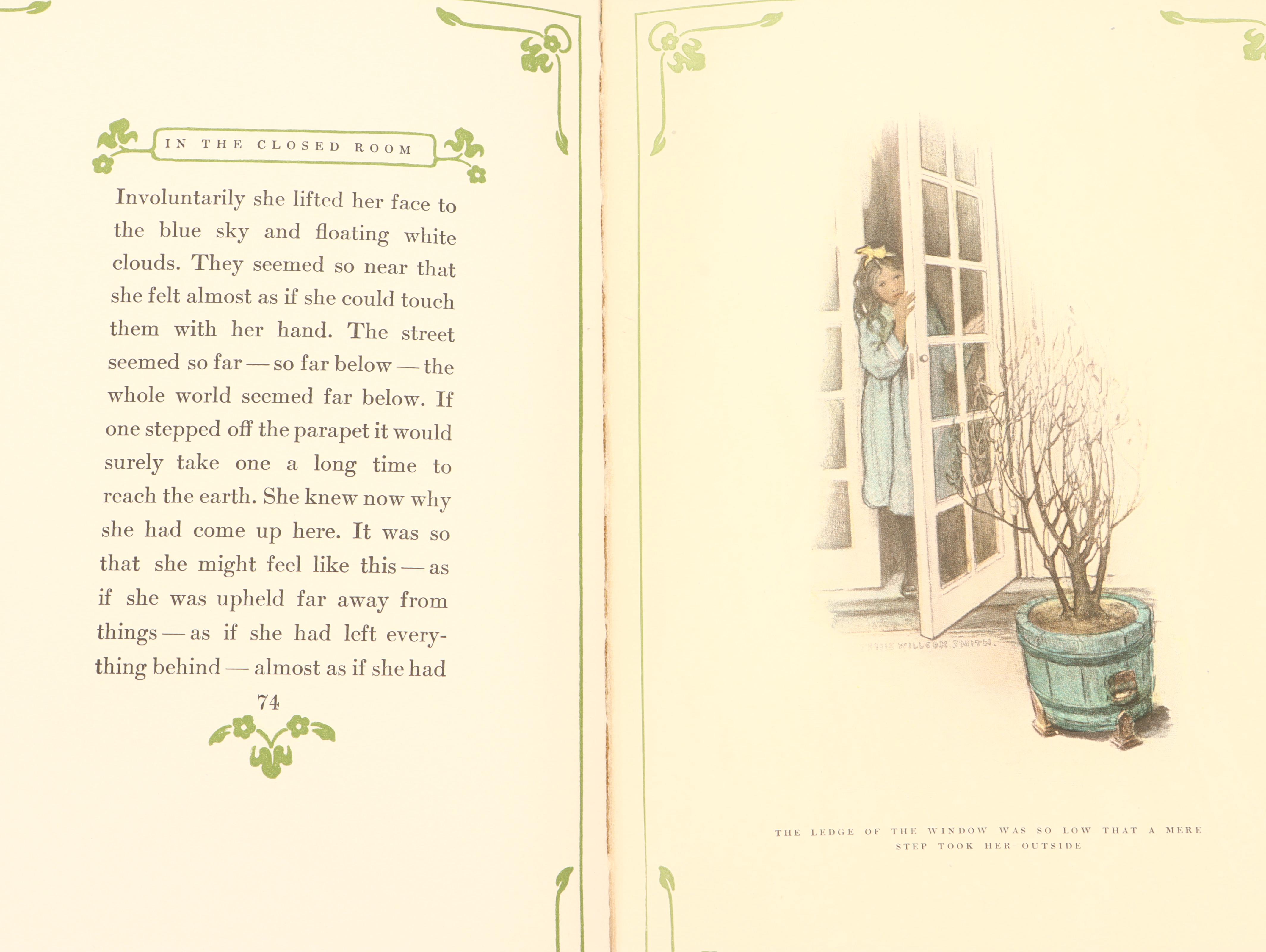 First Edition "In the Closed Room" by Frances Hodgson Burnett, 1904