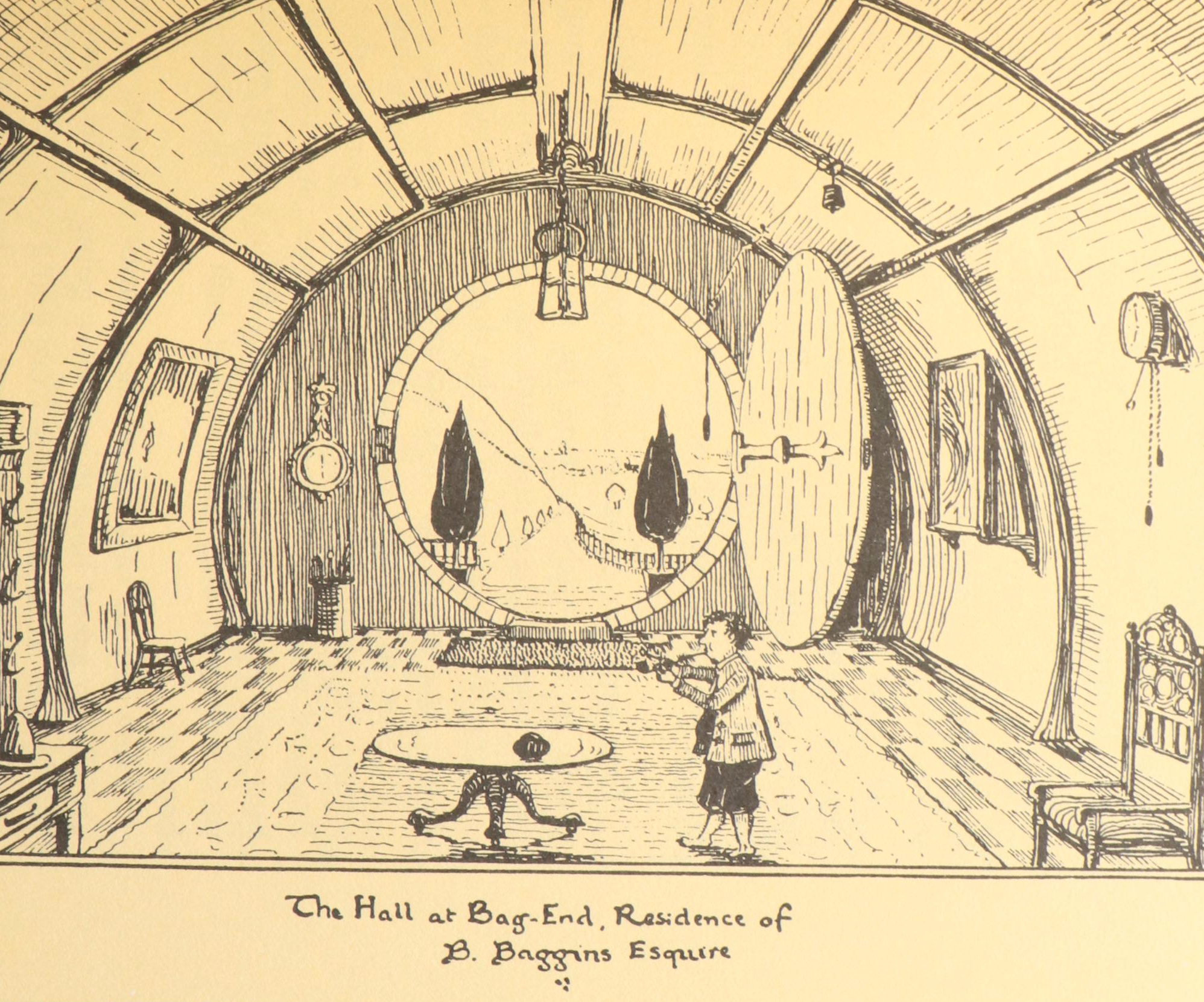 50th Anniversary Edition "The Hobbit" by J. R. R. Tolkien, 1987